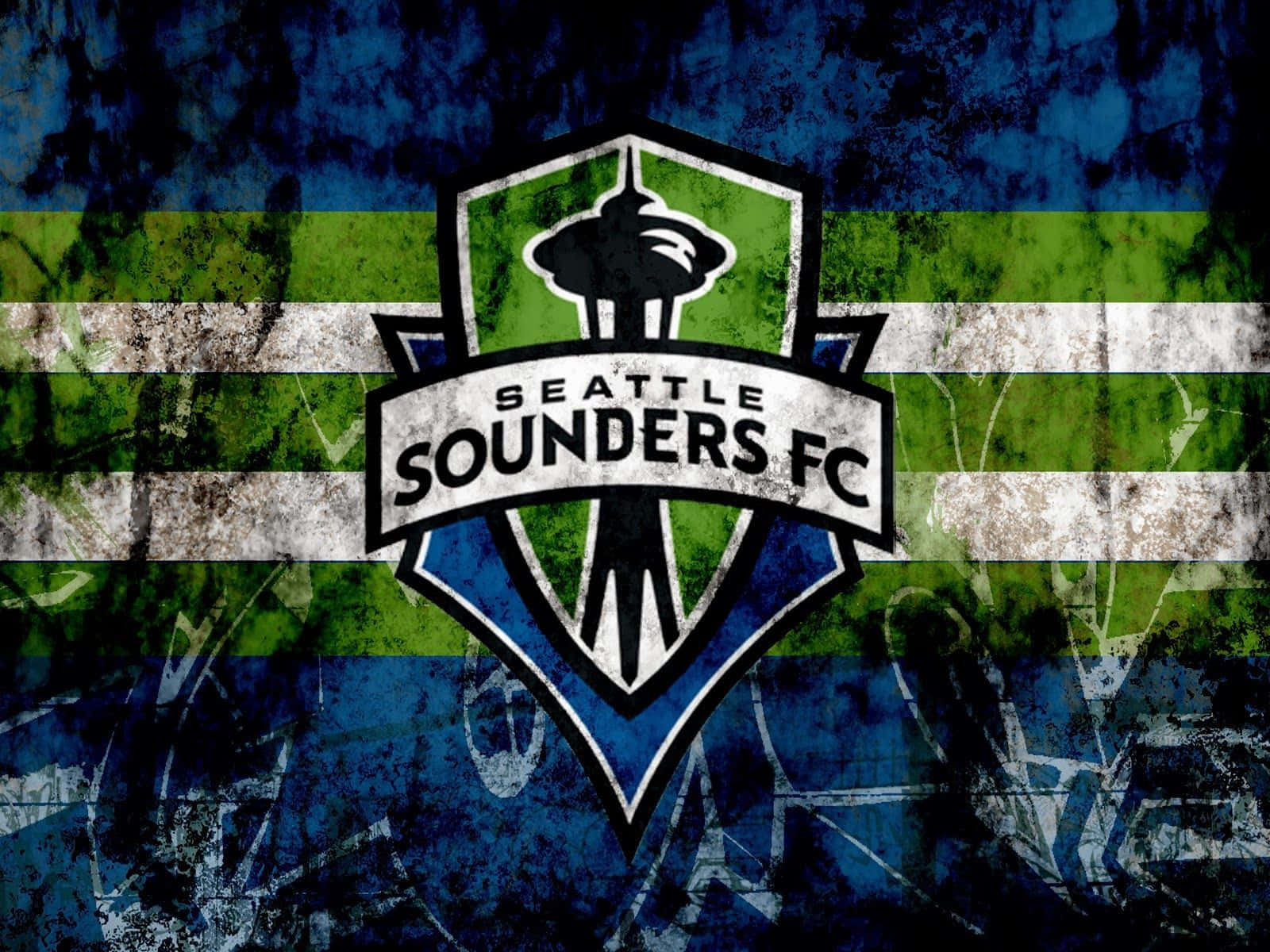 1600x1200 Download Seattle Sounders FC Grungy