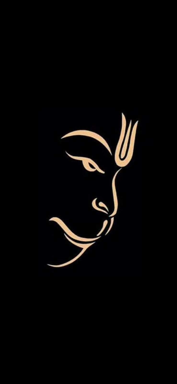 739x1600 Hanuman HD Pics Mobile Wallpaper