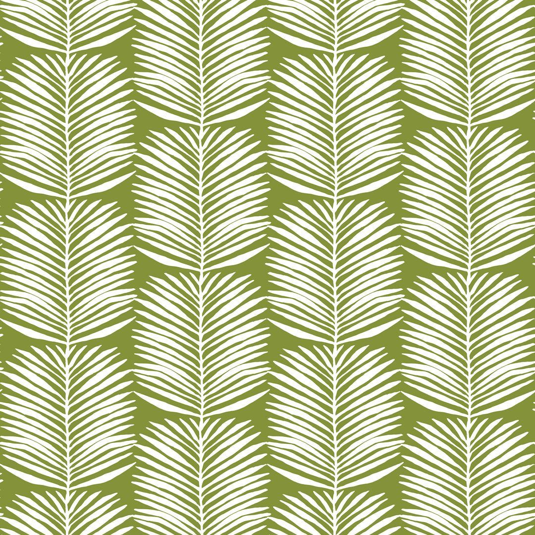 1080x1080 Island Green Floral Wallpaper