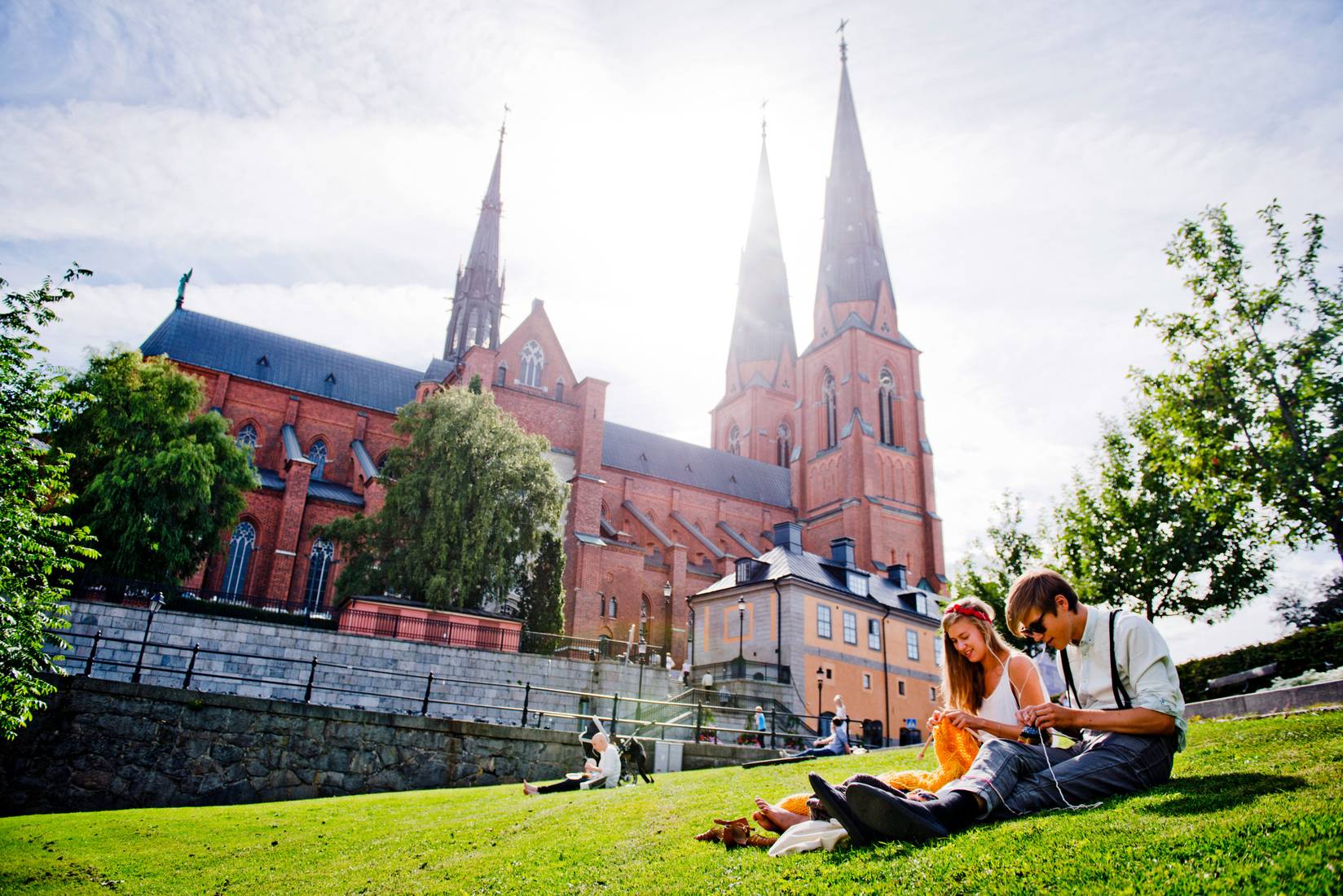 1648x1100 Uppsala in Sweden vibrant