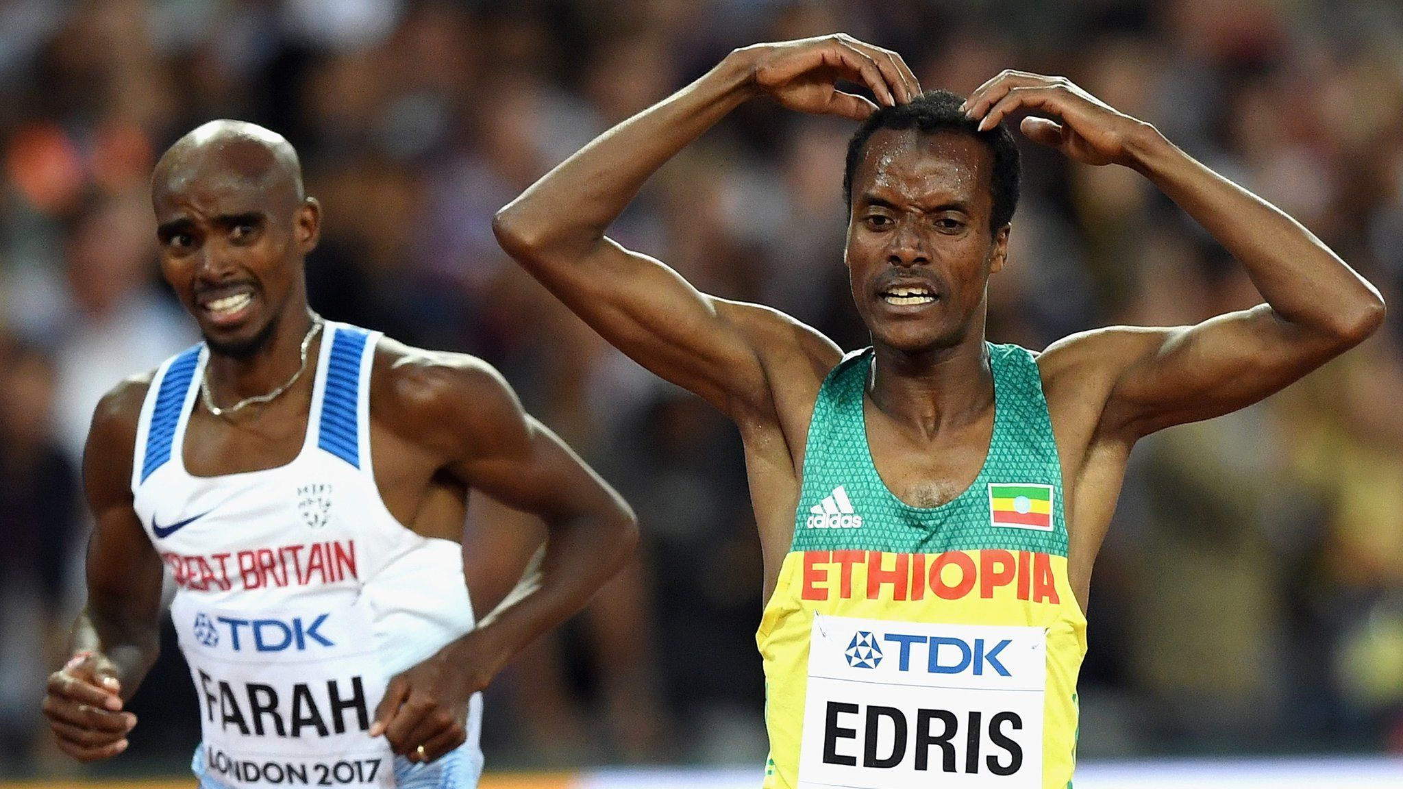 2048x1152 World Championships 2017: Mo Farah