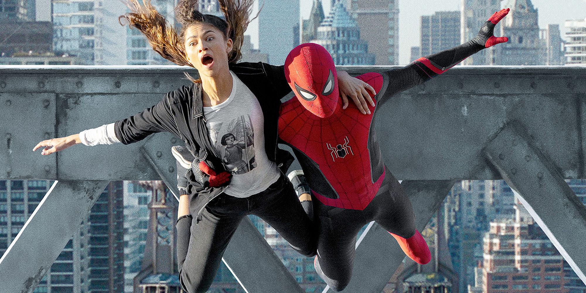 2000x1000 Spider Man Zendaya HD Spider Man No Way Home Wallpaper