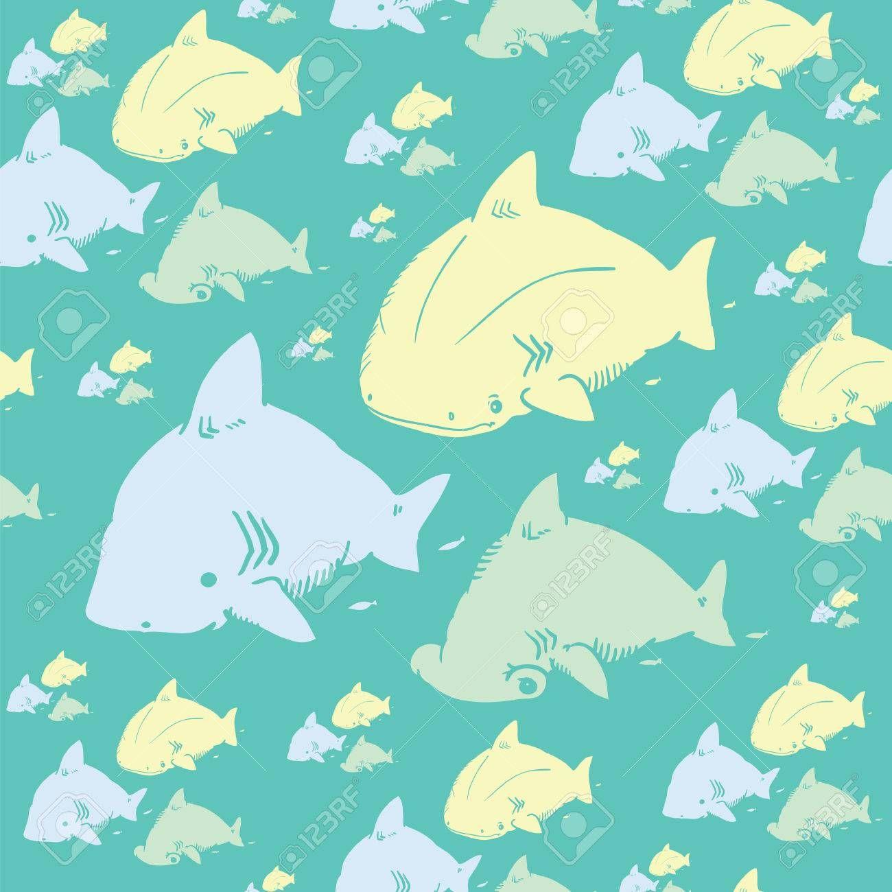 1300x1300 Cute Shark Wallpaper, Picture