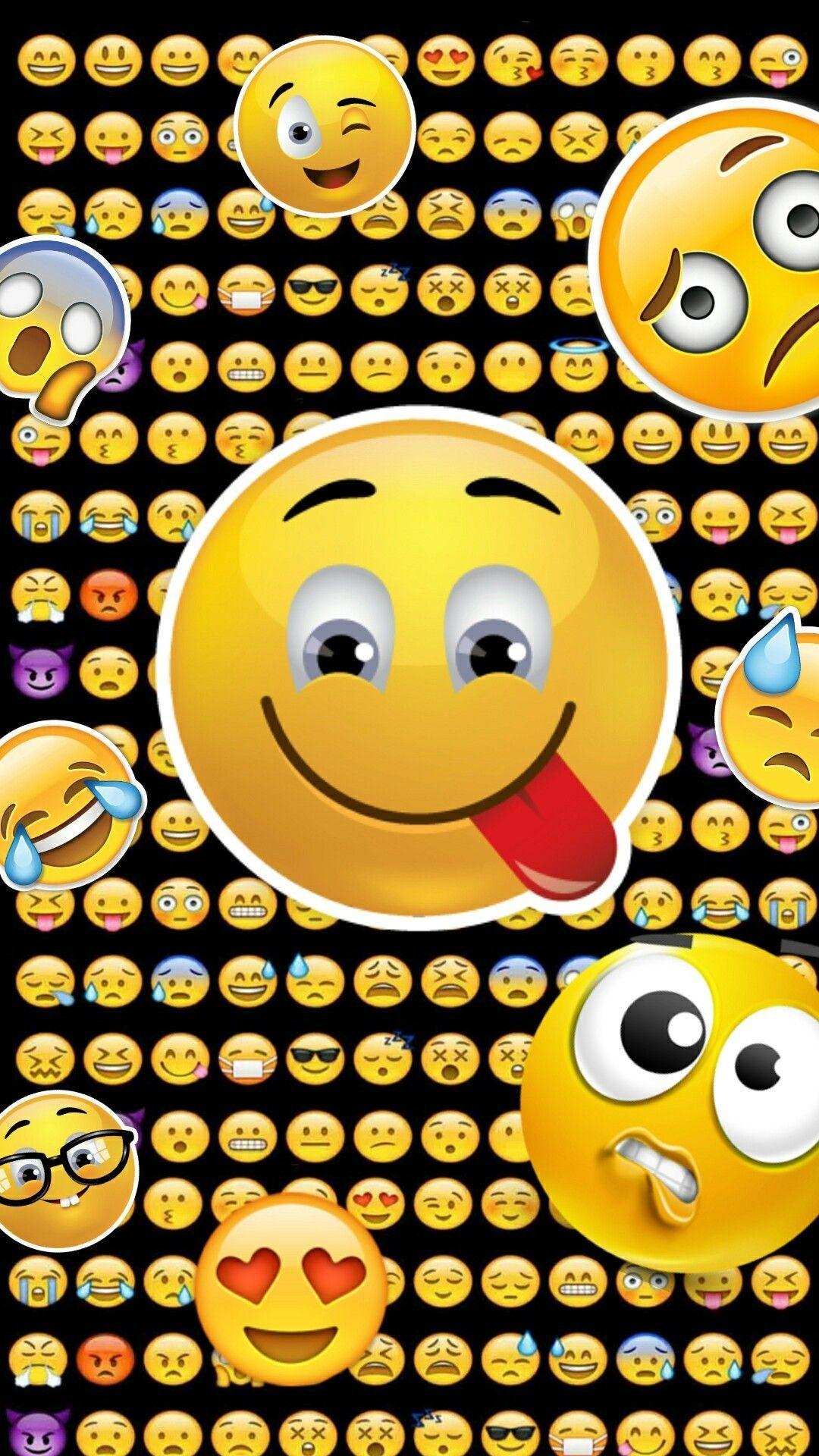Nền Hình Nền điện Thoại Di động Emoji Dễ Thương Hình Nền Cho Tải Về Miễn  Phí  Pngtree