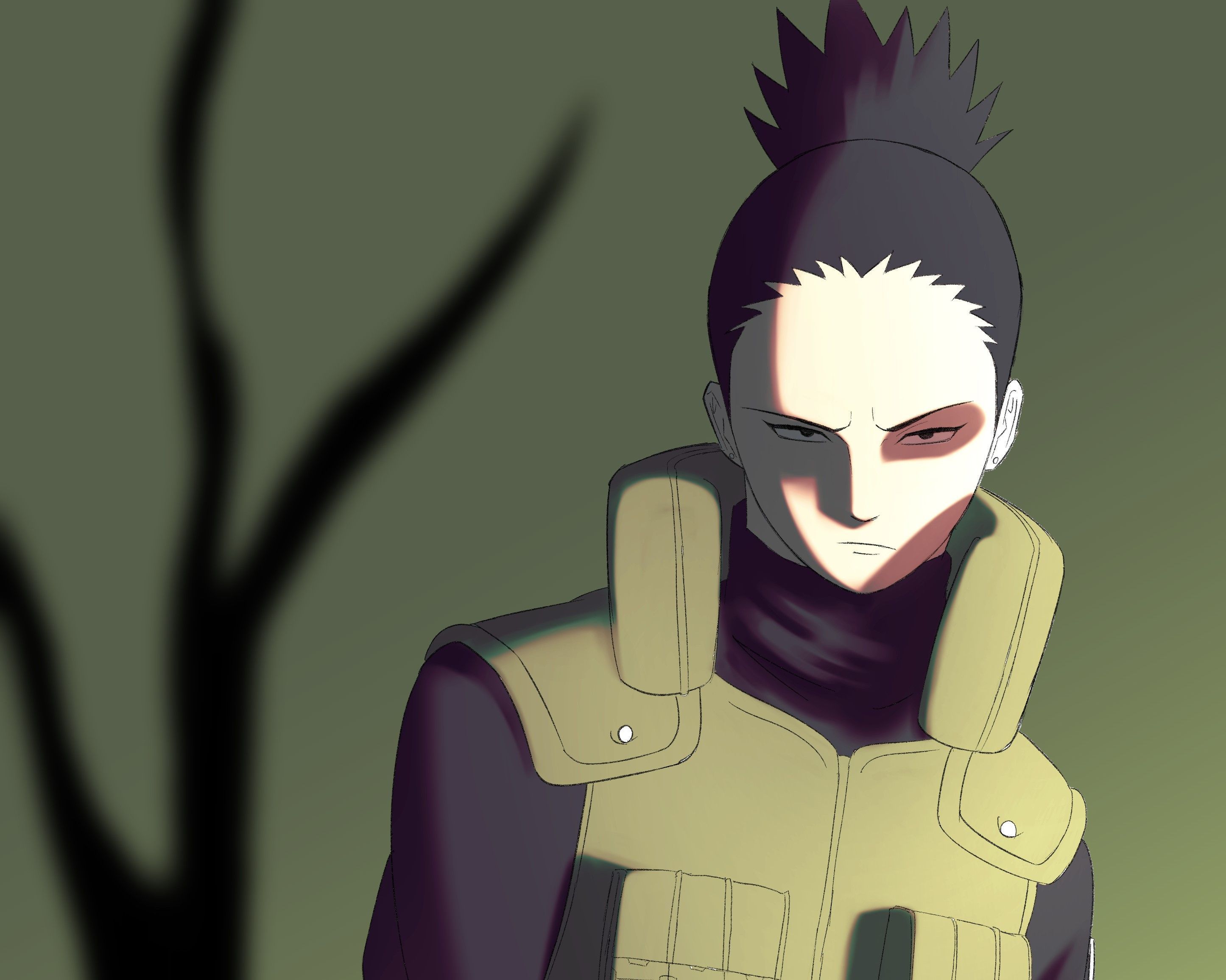 2891x2312 Shikamaru Nara Wallpaper