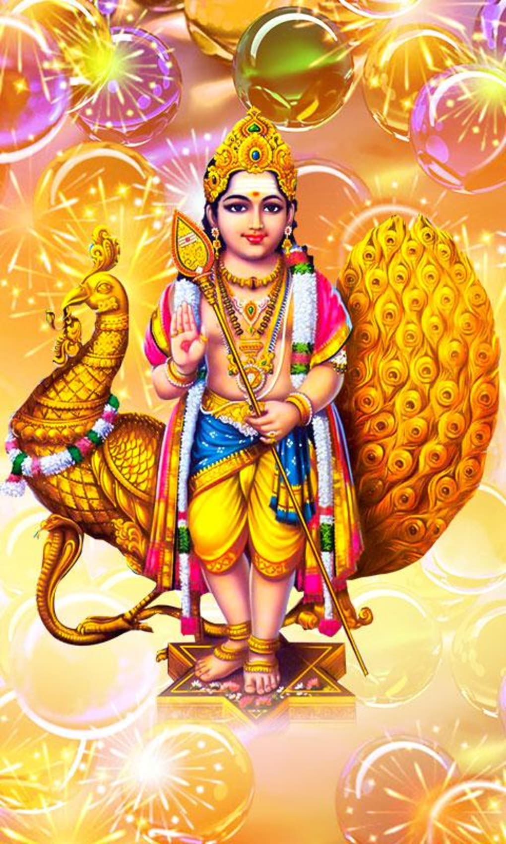 1020x1700 Lord Kartikeya Live Wallpaper APK