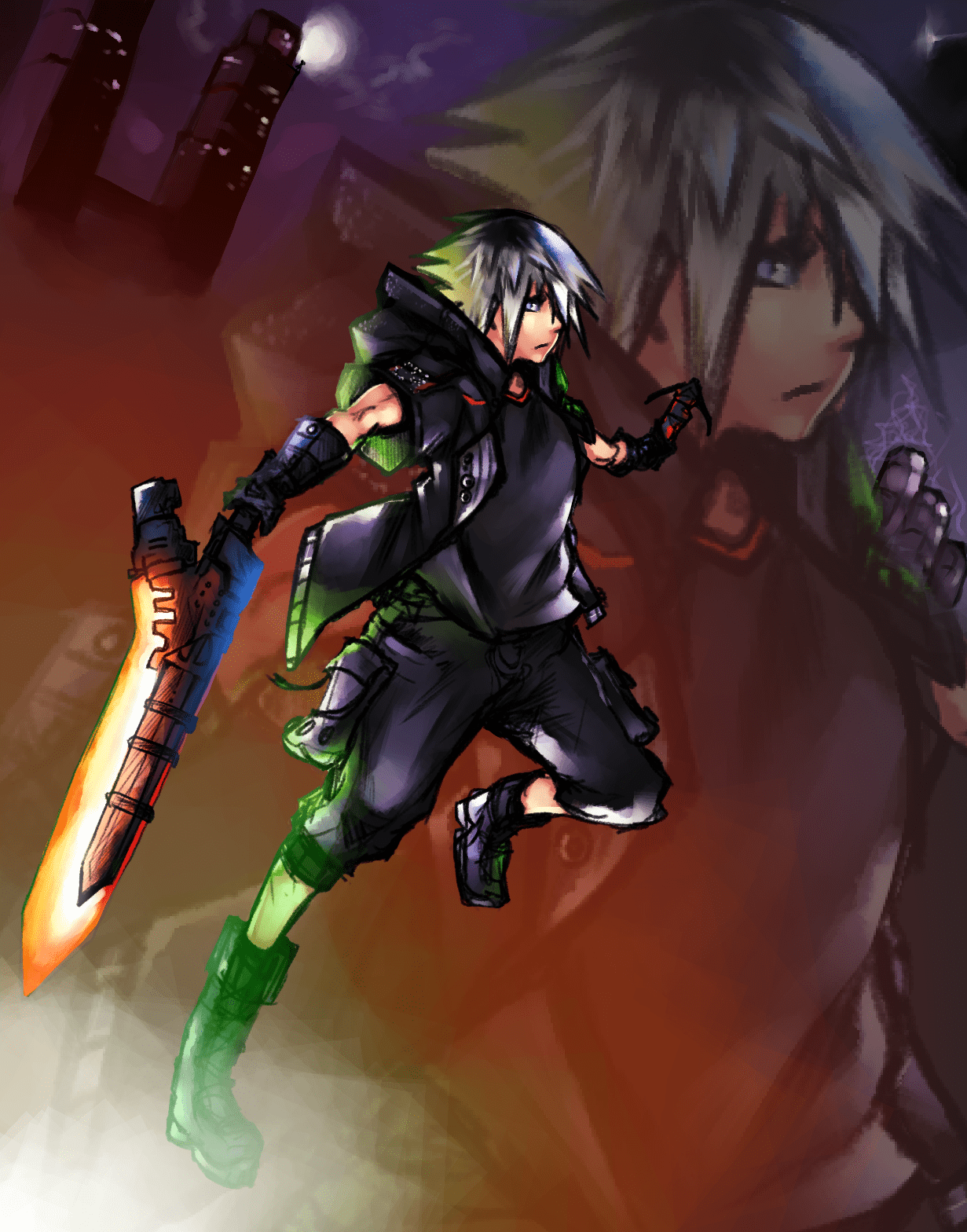 1231x1568 Yozora Rex by Kayllum on Newgrounds