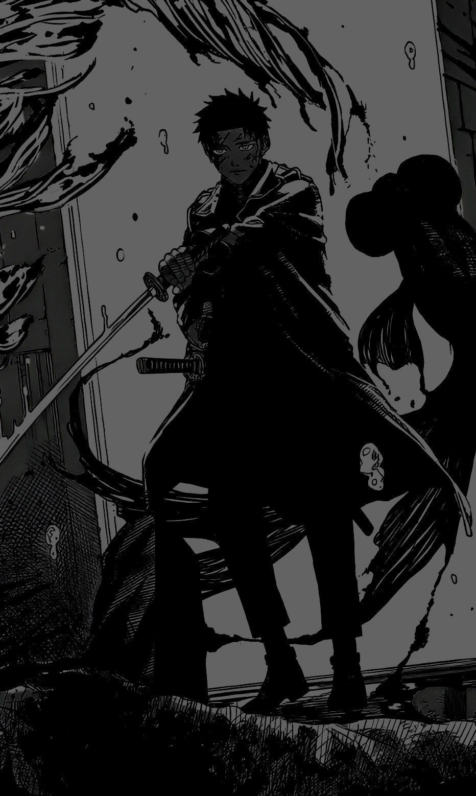932x1558 Kagurabachi Wallpaper