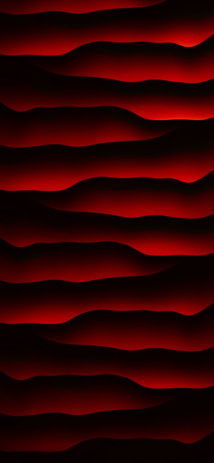 736x1592 Lines Texture v3 RED Edition. iPhone
