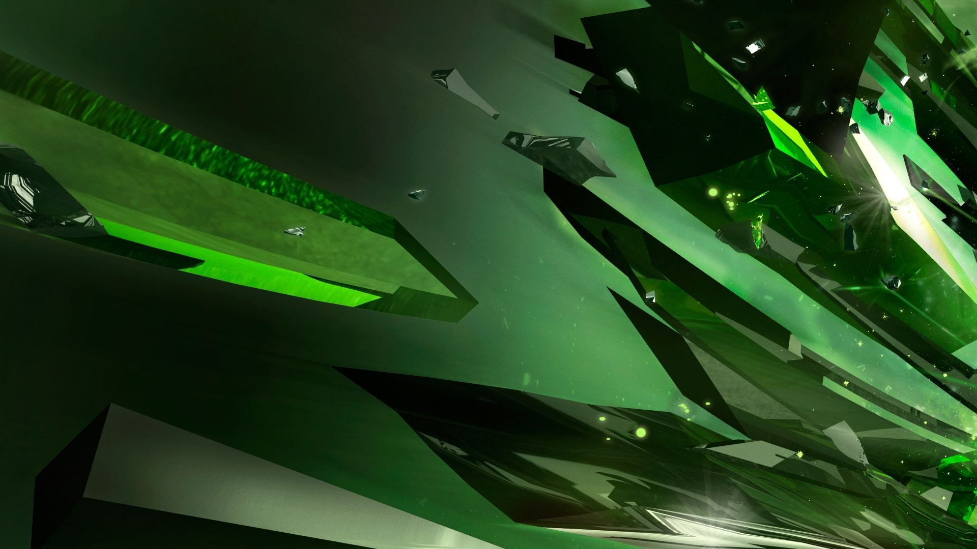 Green Shards Wallpapers - Top Free Green Shards Backgrounds ...