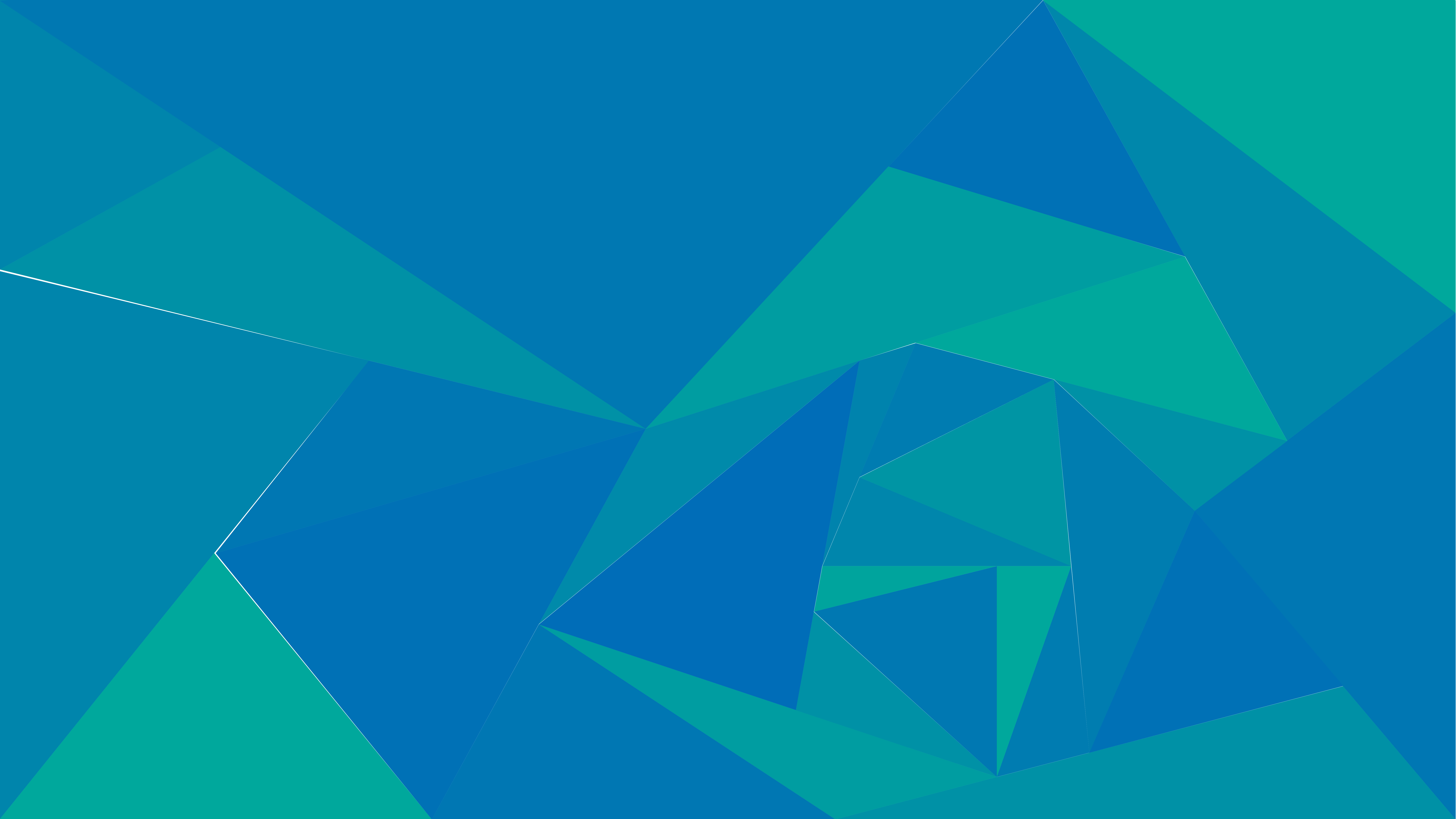 8000x4500 Blue Shards [OC]
