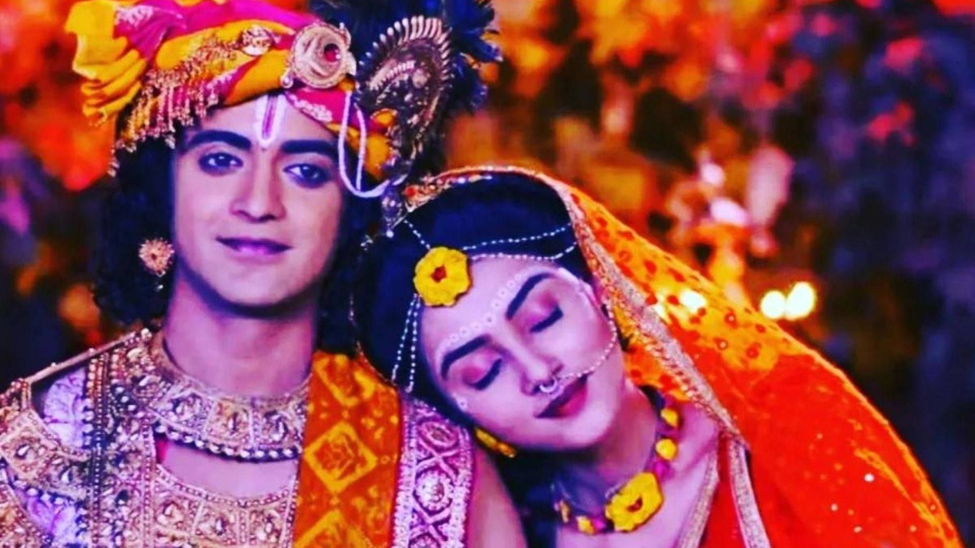 1920x1080 Radha Krishna Serial Wallpaper