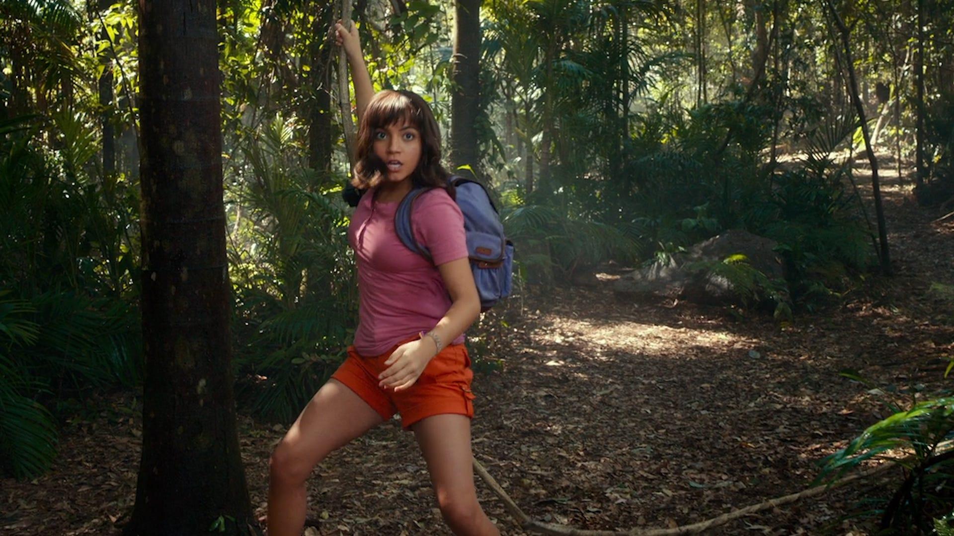 1920x1080 Dora the Explorer comes to life in 'Dora and the Lost City of Gold' trailer