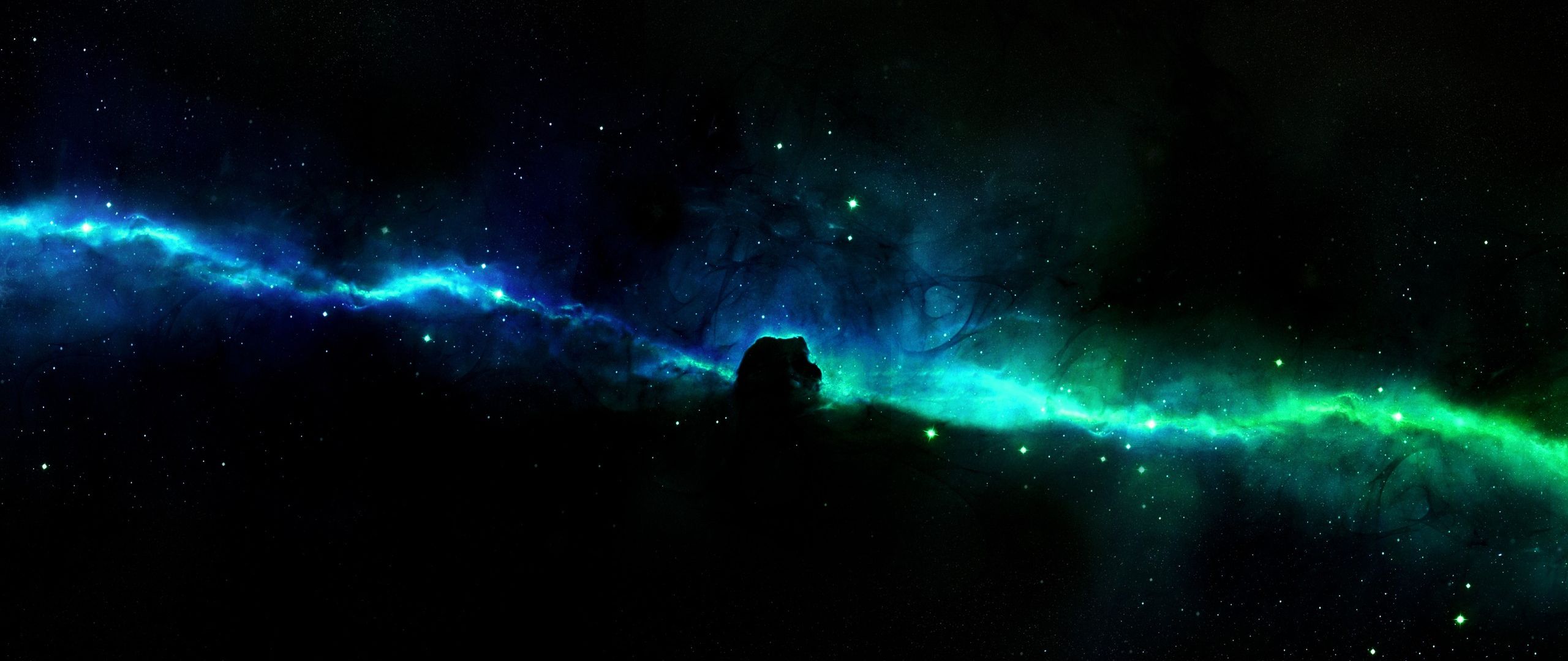 2560x1080 Download Dark space, Dark, Space