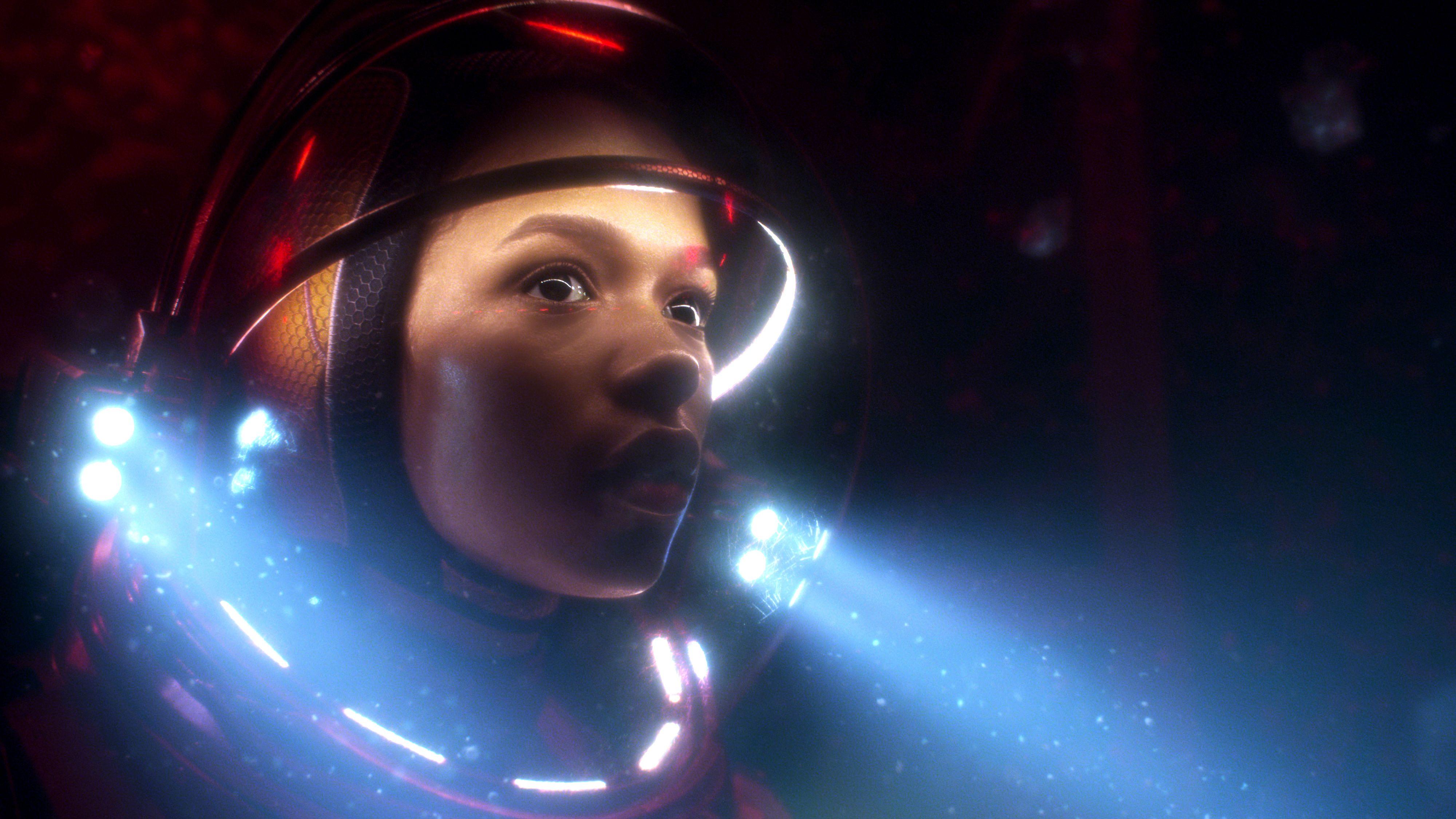 4000x2250 Taylor Russell as Judy in Lost in Space 4K Wallpaper