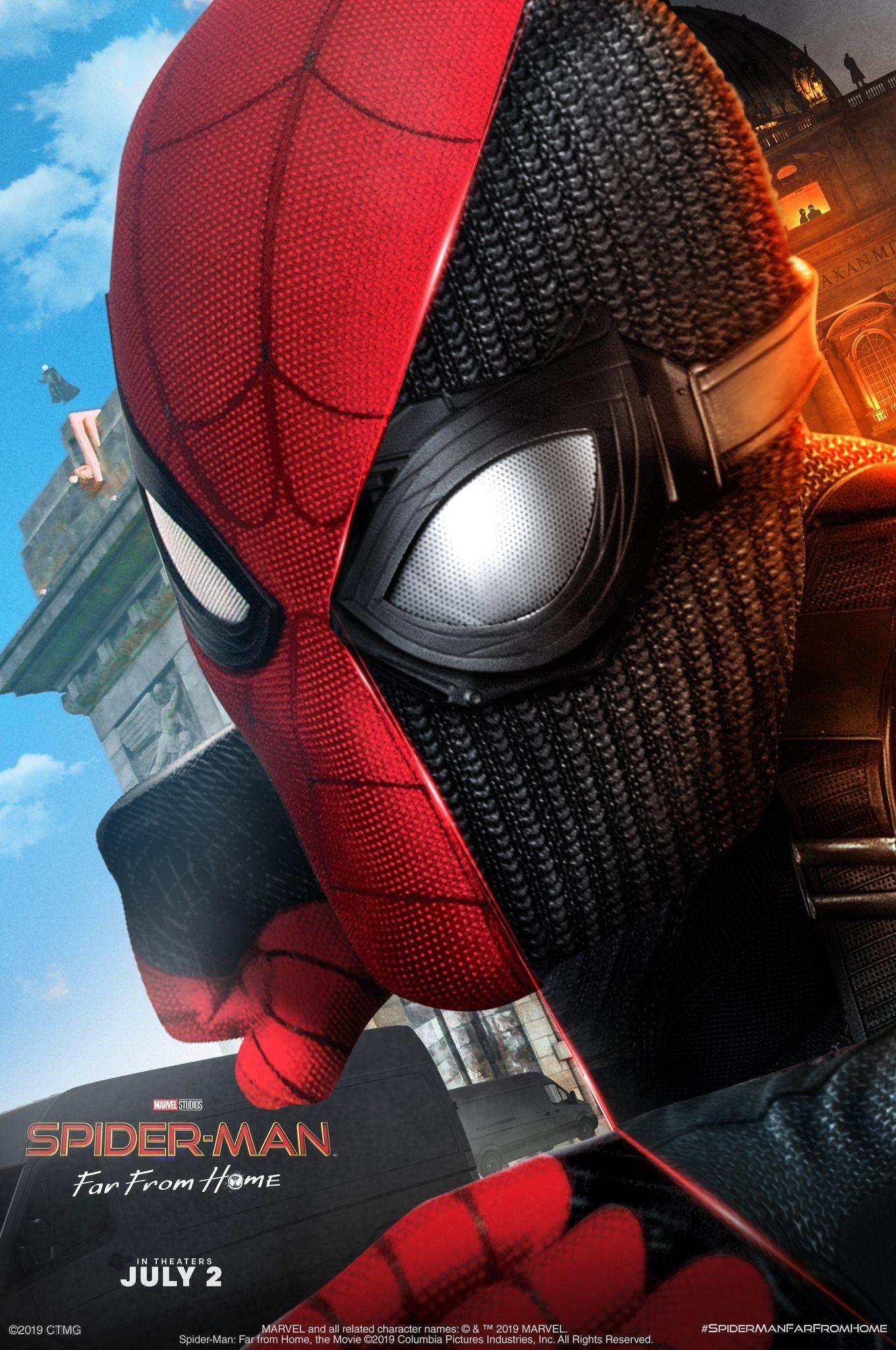 Spider Man Far From Home 2019 Wallpapers Top Free Spider Man Far 