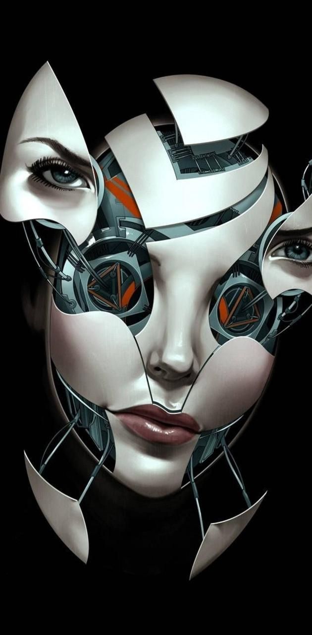 630x1280 Eye robot wallpaper