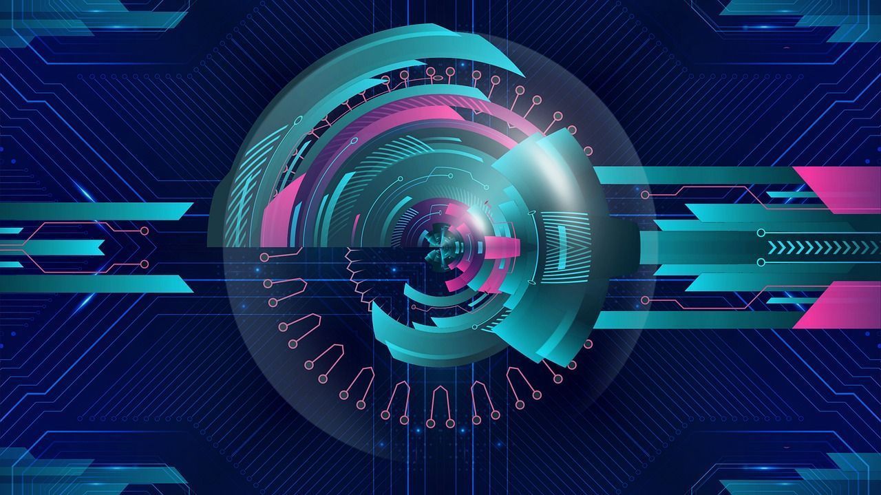 1280x719 Download Robot, Digital Eye, Technology