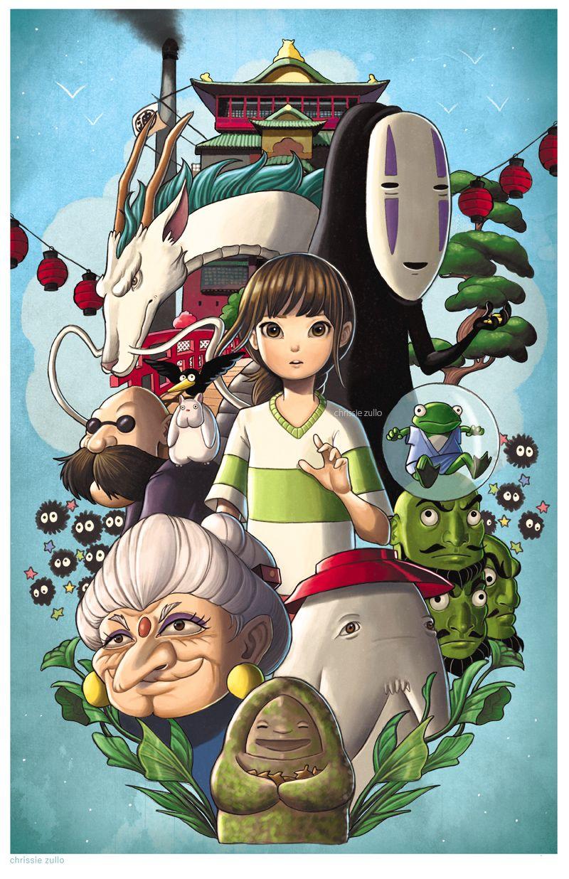 800x1236 Spirited Away Movie Festival Fan Art 39020482