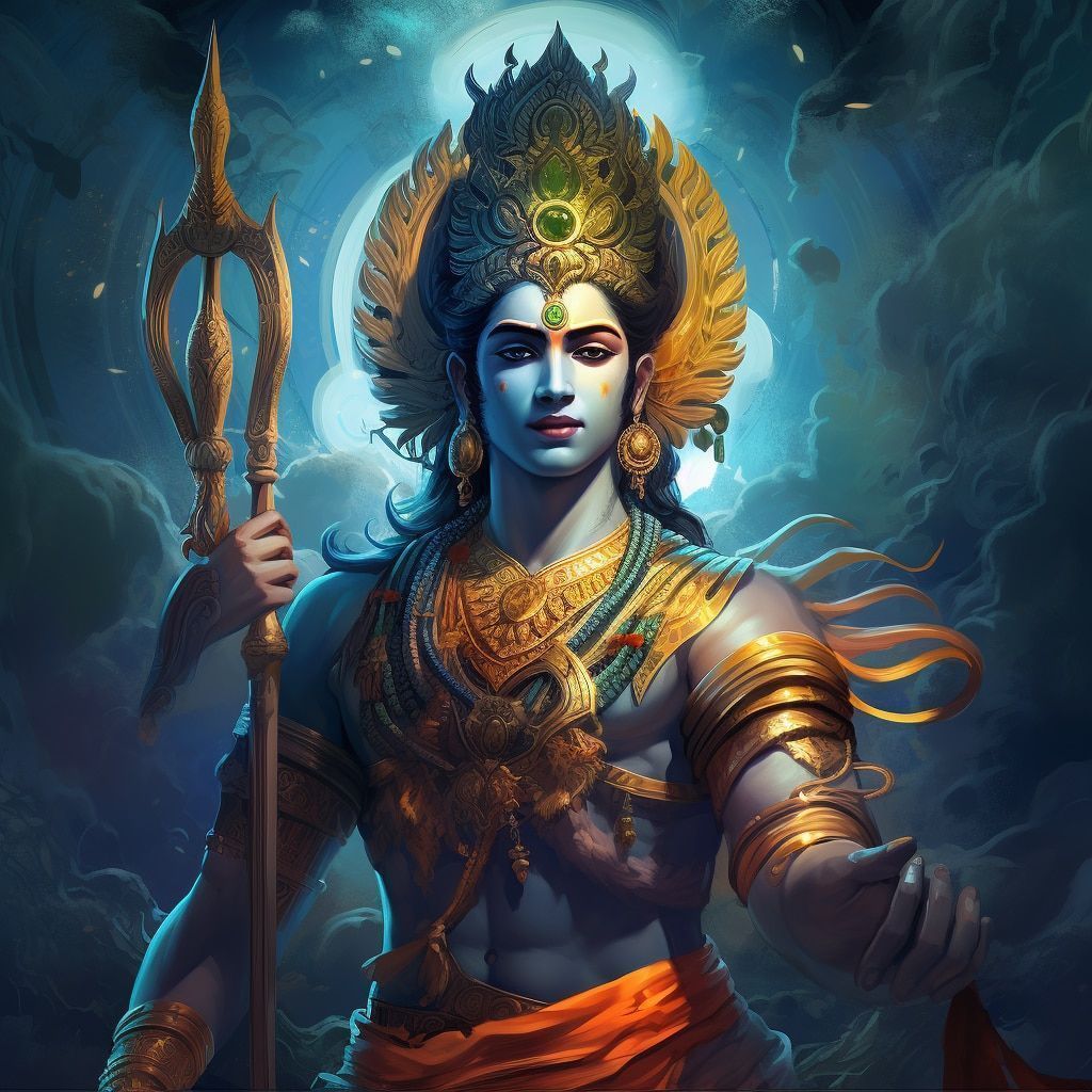 1024x1024 Unveiling the 10 Avatars of Lord Vishnu