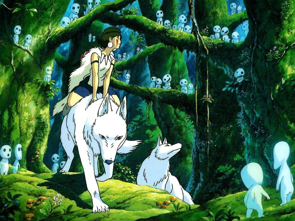 1024x768 Princess Mononoke at Regal Kaufman Astoria 14 is Astoria