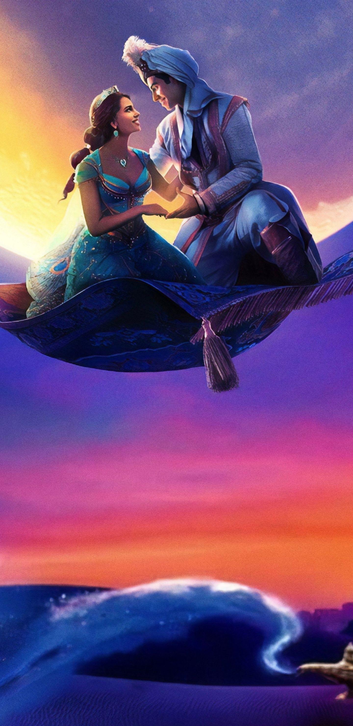 50 Aladdin and Jasmine Wallpaper  WallpaperSafari