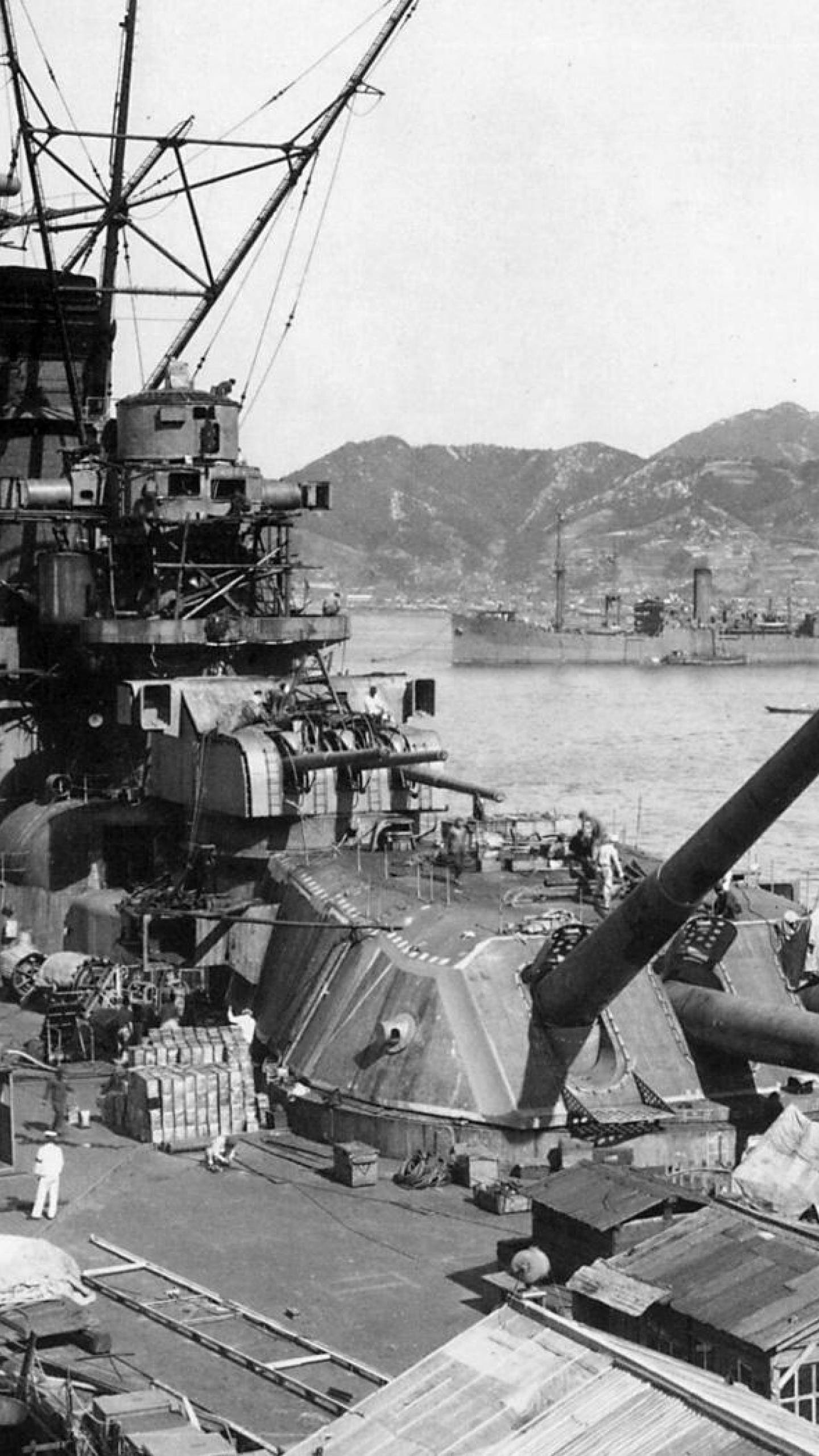 1440x2560 Battleship Japanese battleship yamato Military HD Wallpaper