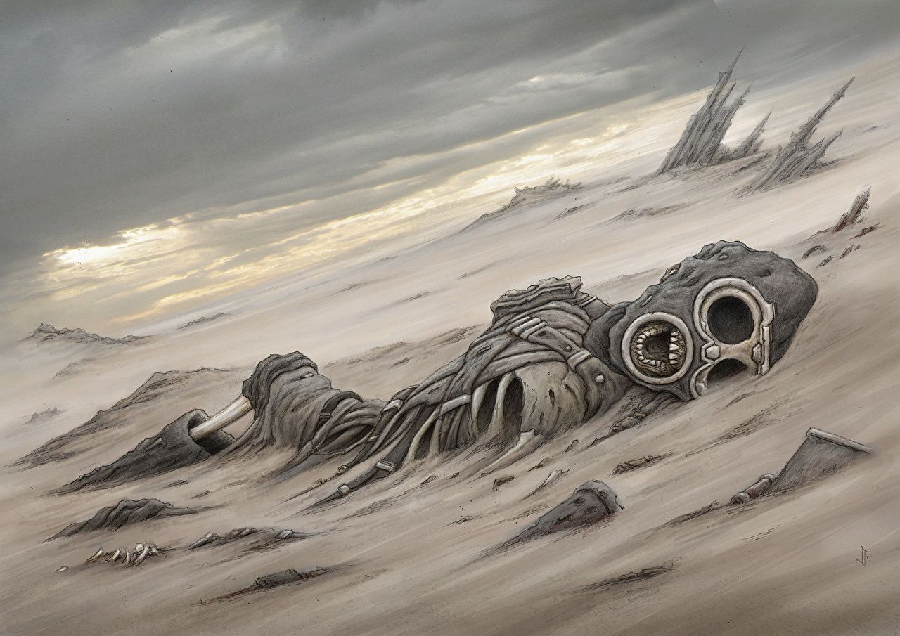 1280x905 Desktop Wallpaper Desert Fantasy