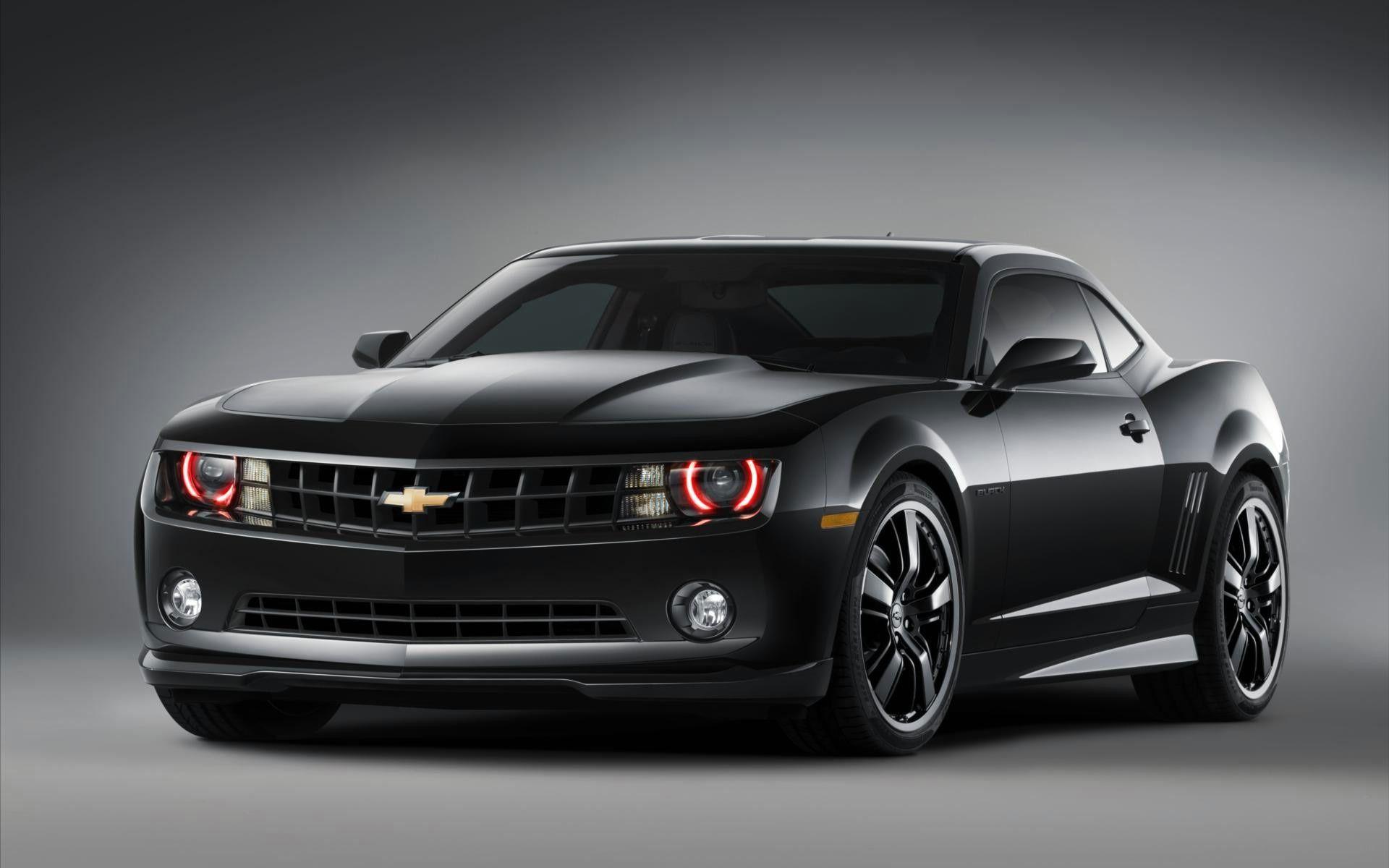 1920x1200 Chevrolet Camaro Black Concept 3 Wallpaper in jpg format for free