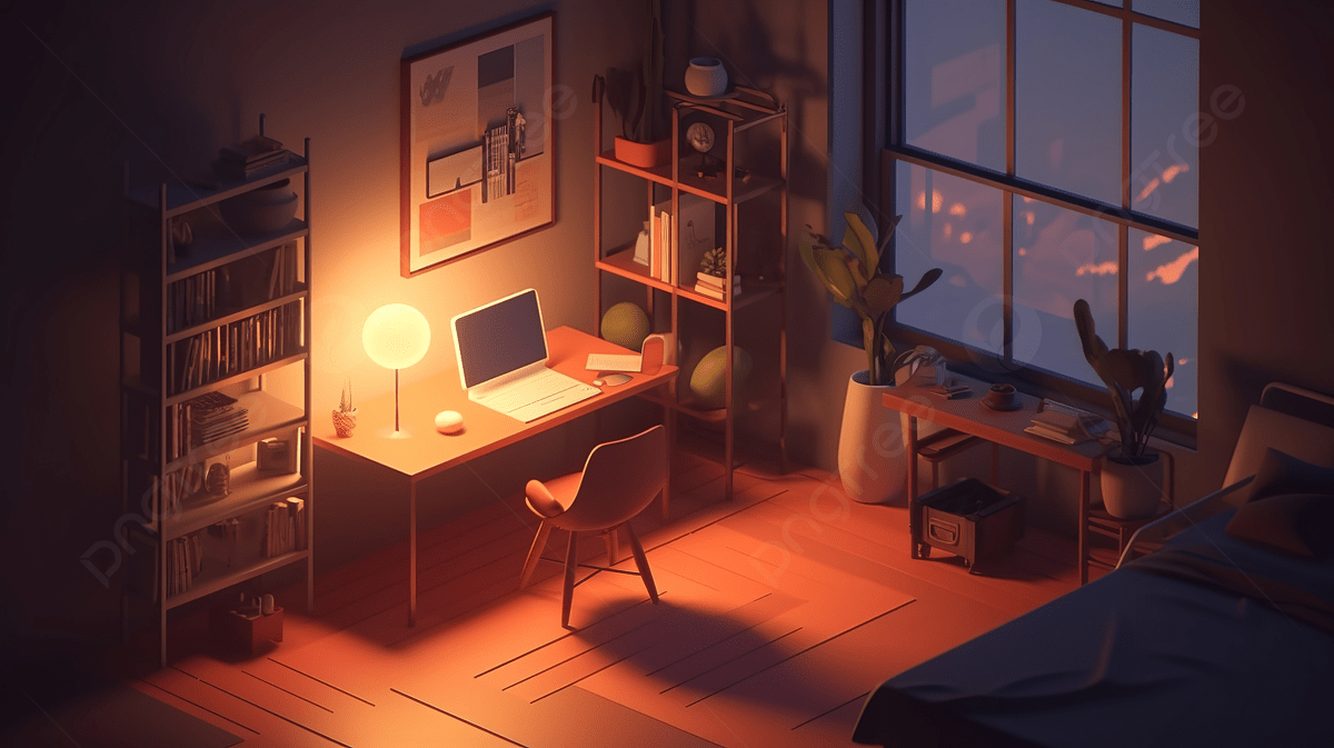 1200x673 Minimalistic Modern Cartoon Room