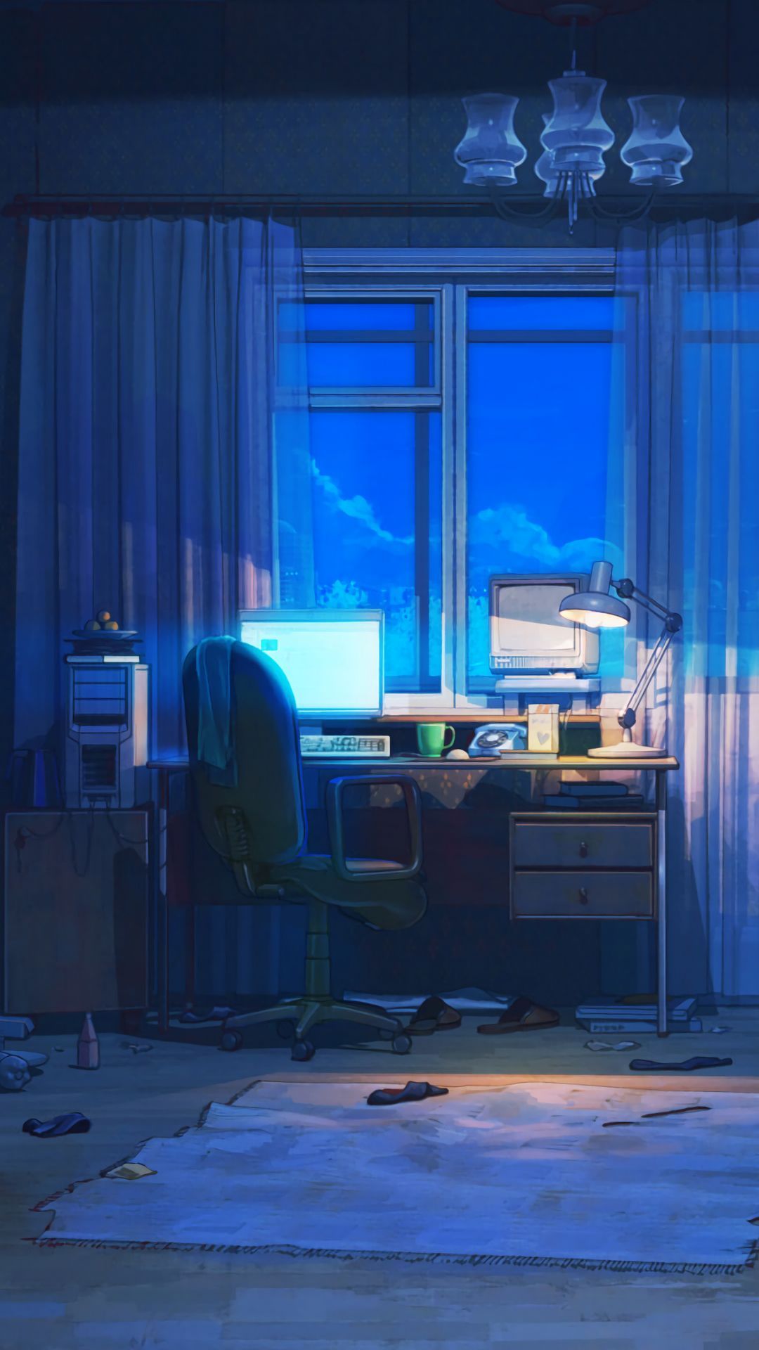1080x1920 Wallpaper Anime, Chill Anime, Anime Art