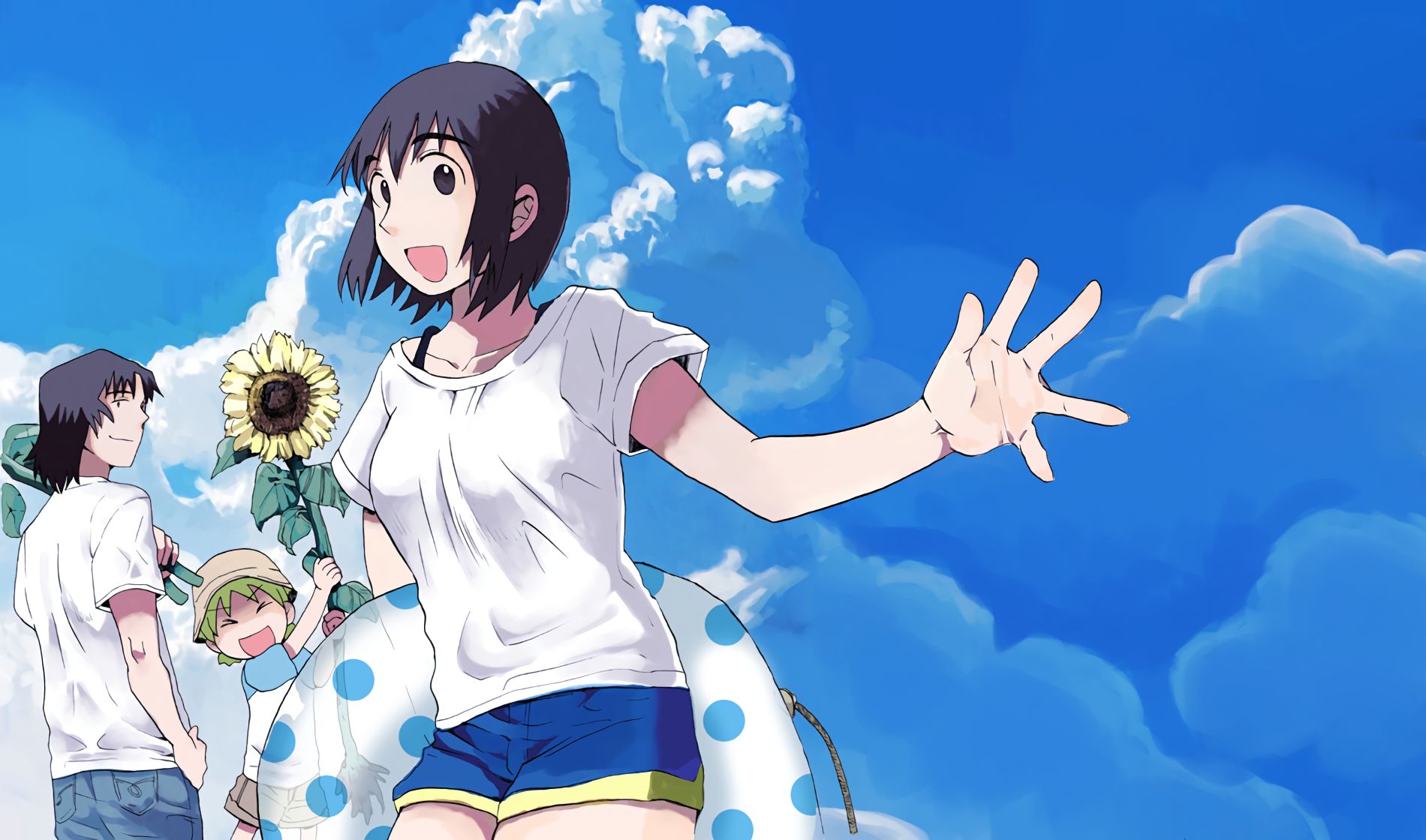 1900x1120 Mr Koiwai (Yotsuba!) wallpaper