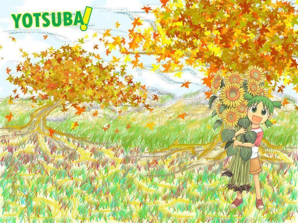 1024x768 Yotsuba Wallpaper