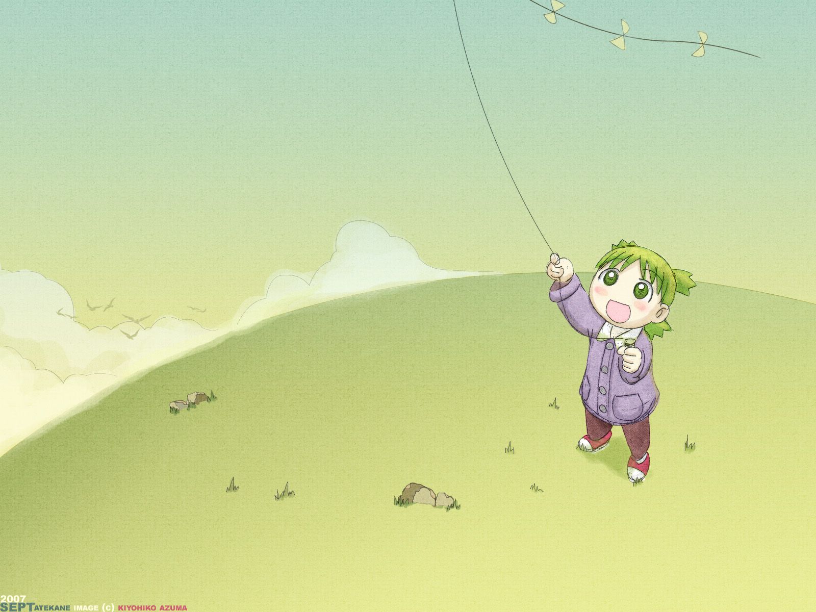 1600x1200 Yotsuba Koiwai and Scan