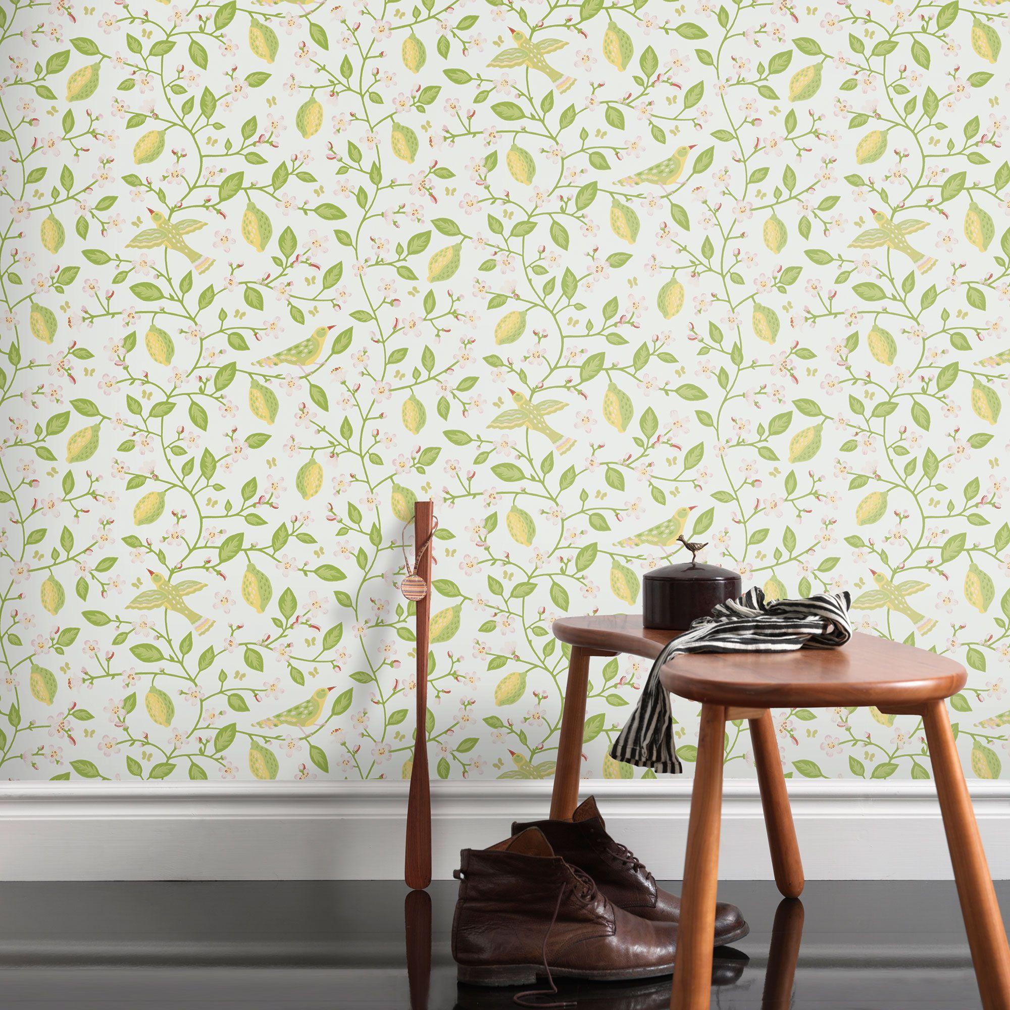 2000x2000 Wallpaper Amalfi Green. Till hemmet. Interior wallpaper