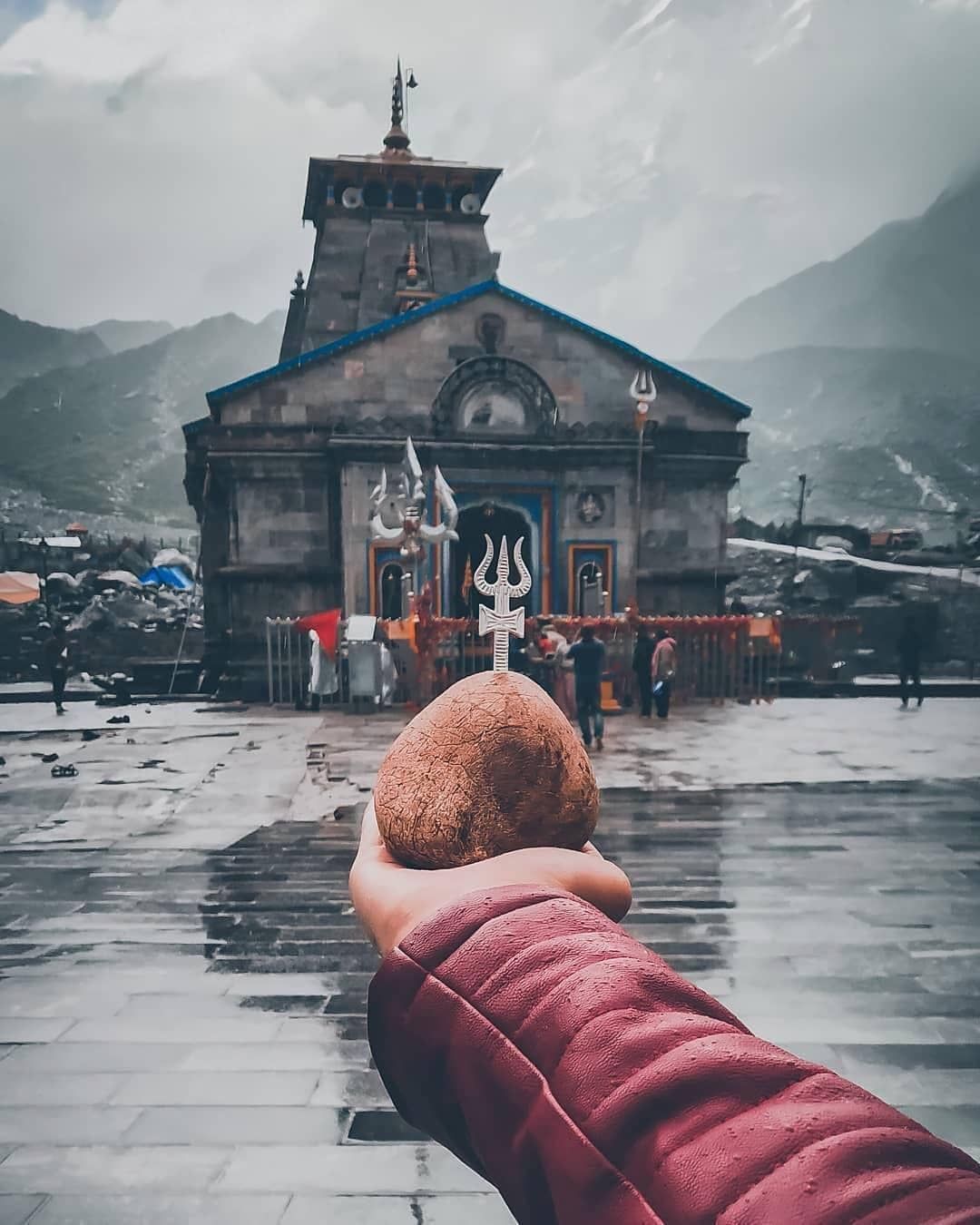 1080x1350 Kedarnath Shiv HD Phone Wallpaper