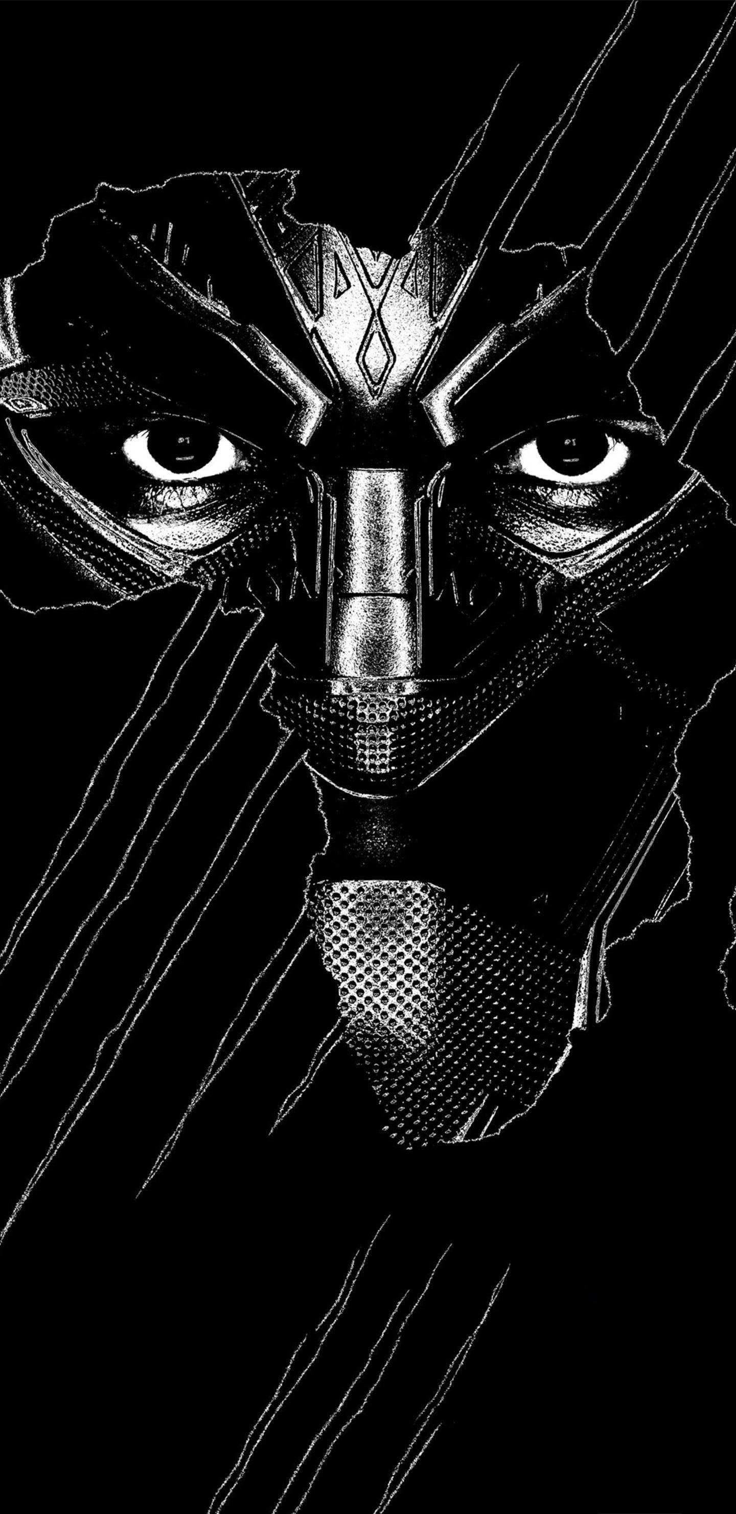 1440x2960 Black Panther Real 3D Poster Samsung Galaxy Note 9