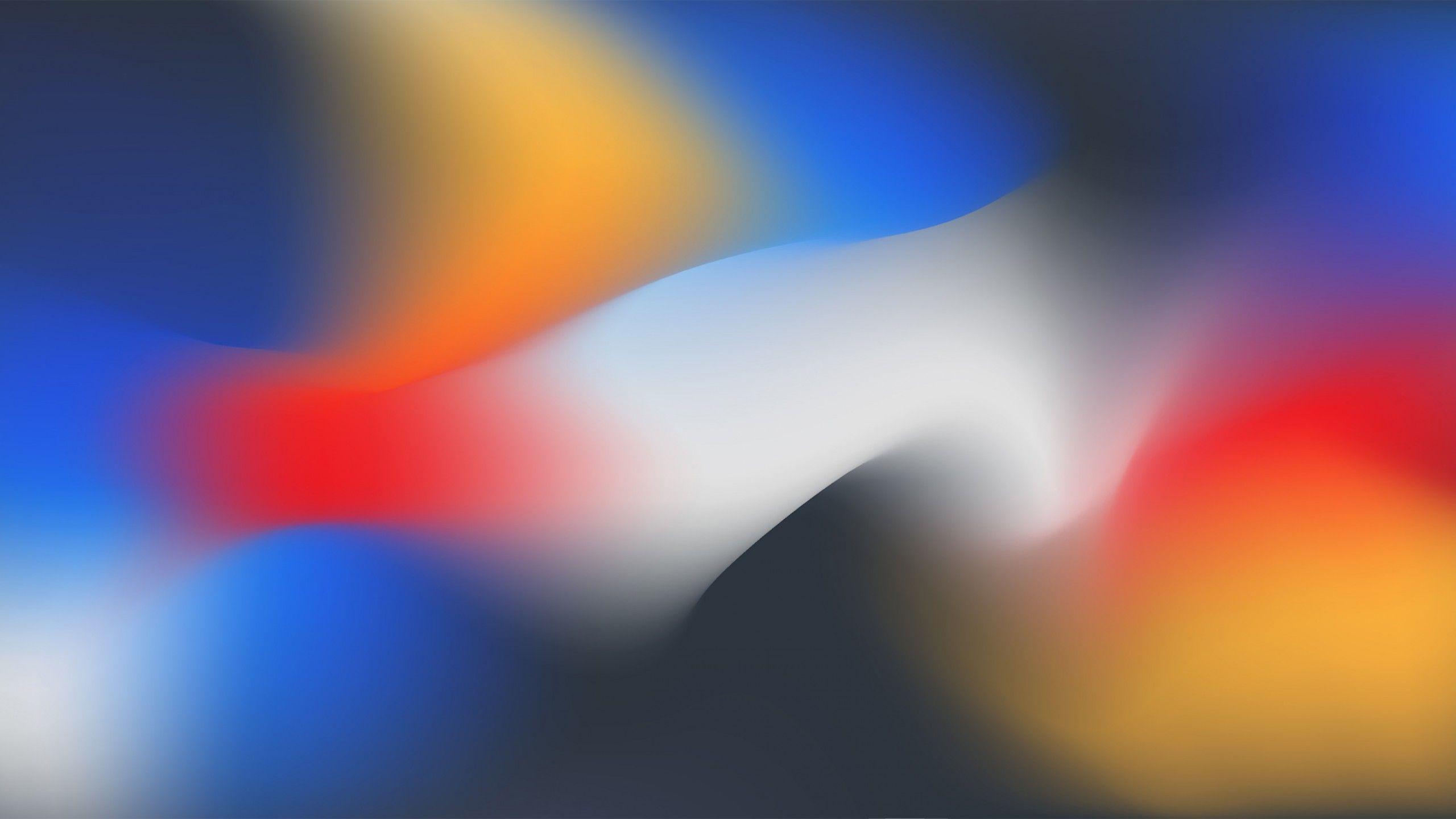 2560x1440 Wallpaper abstract, colorful, Huawei P Smart Plus, HD, OS