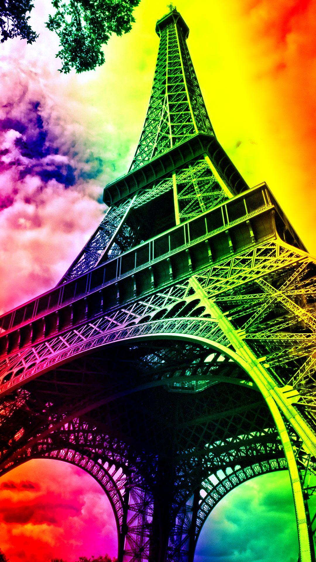 1080x1920 Eiffel Tower HD Wallpaper For Your Huawei Honor 8 Smartphone