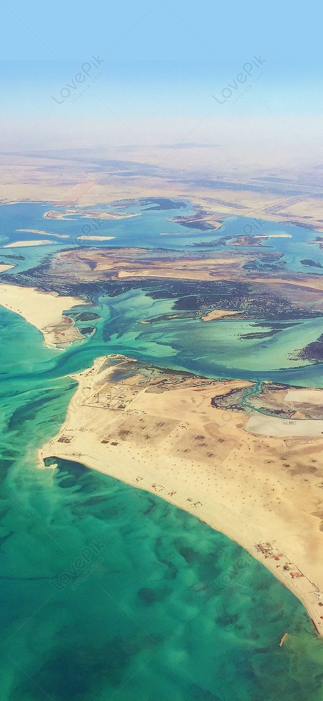 650x1407 Mobile Wallpaper In Sea And Desert