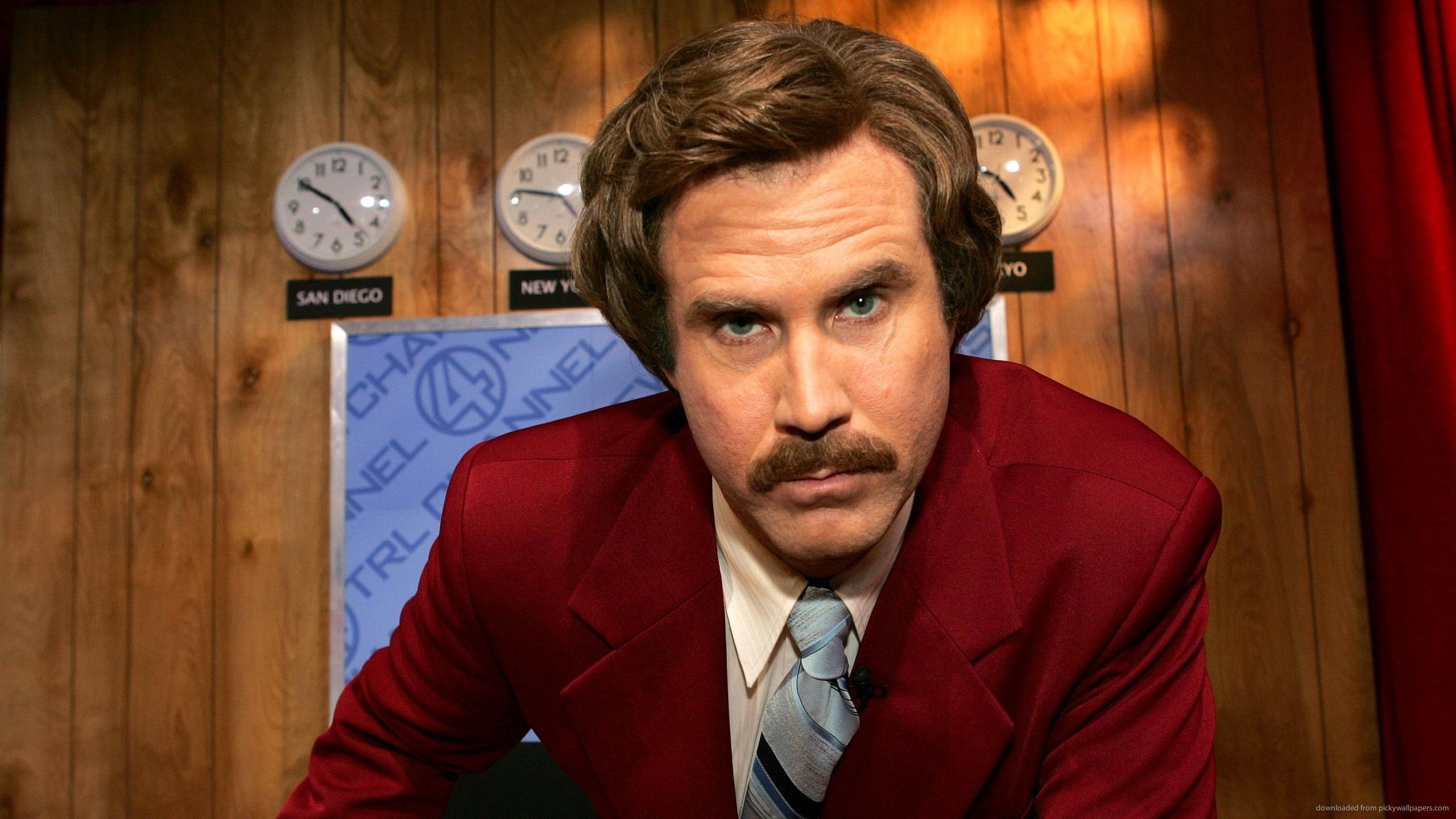 2560x1440 Ron Burgundy Comic Con & Gaming