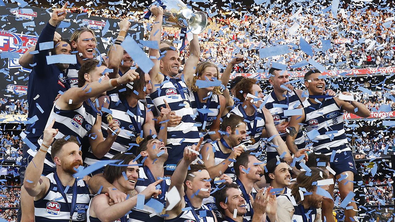 1280x720 AFL Grand Final 2022: Picture special, best photo from Geelong's celebrations after winning the premiership
