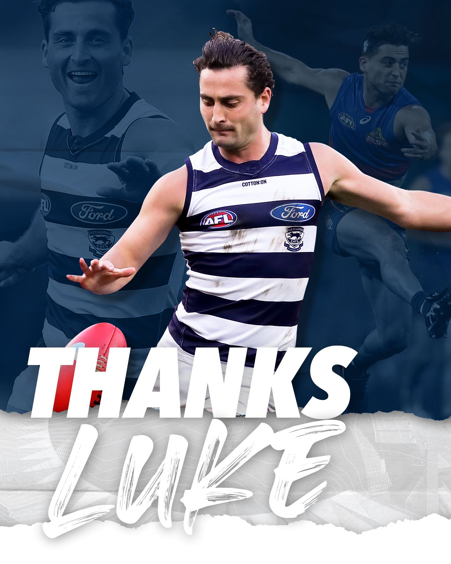 1440x1800 Geelong Cats on X: Dahlhaus hangs up
