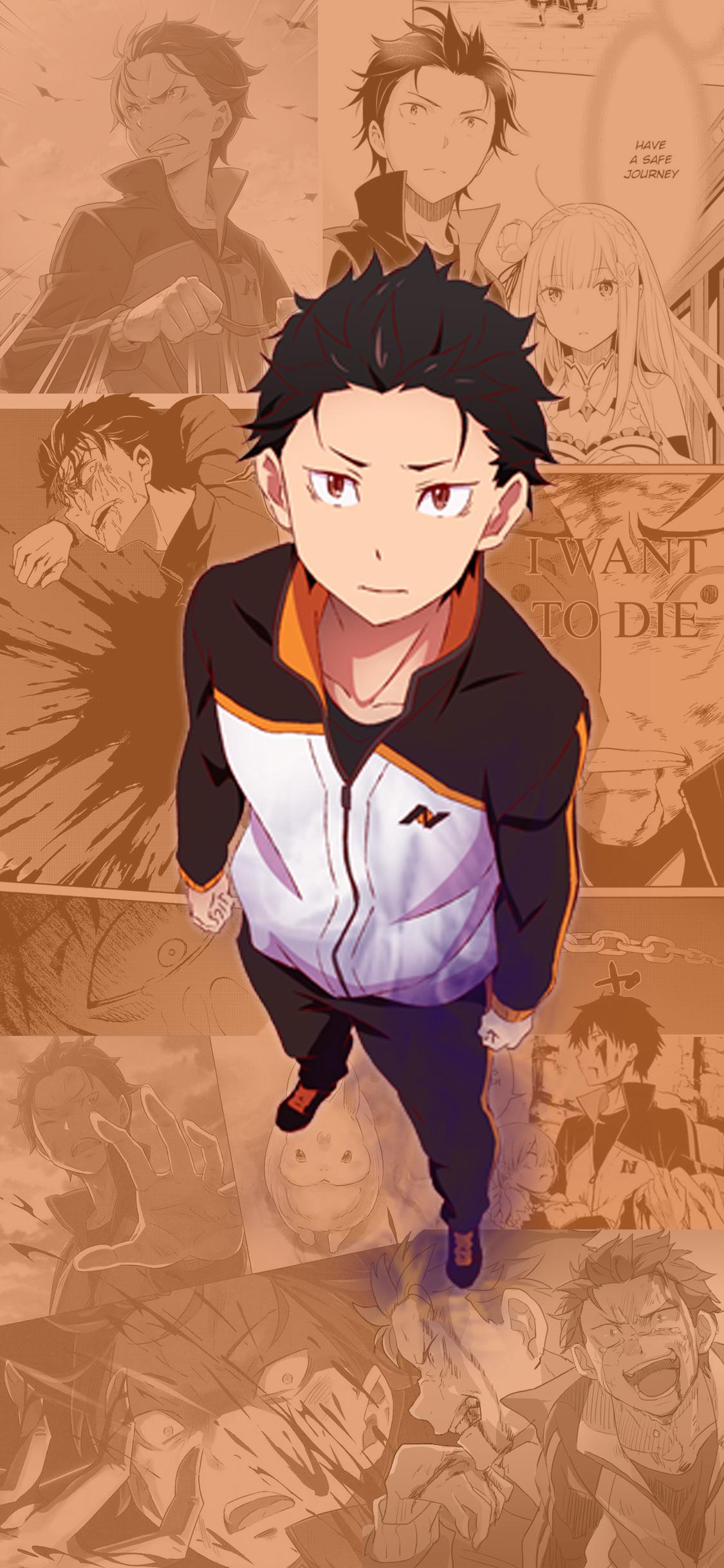 1125x2436 Media Subaru Wallpaper I Made : R Re_Zero
