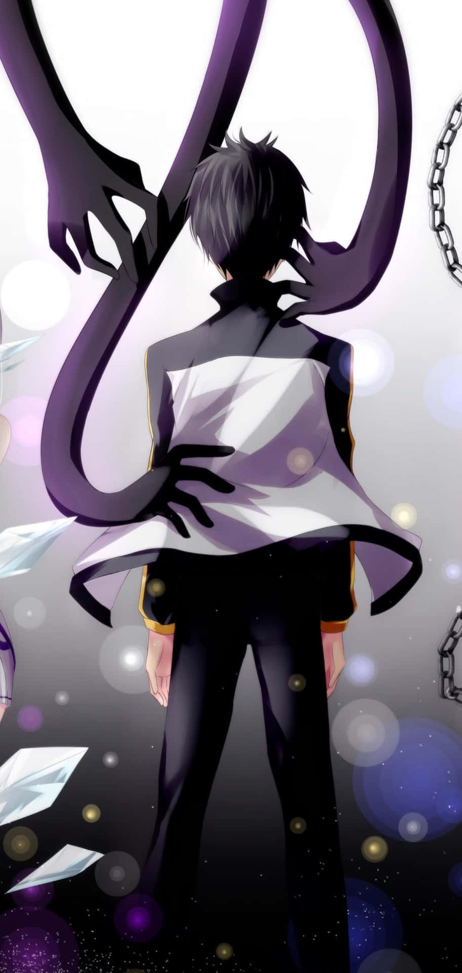 913x1920 Download Caption: Subaru Natsuki standing confidently Wallpaper