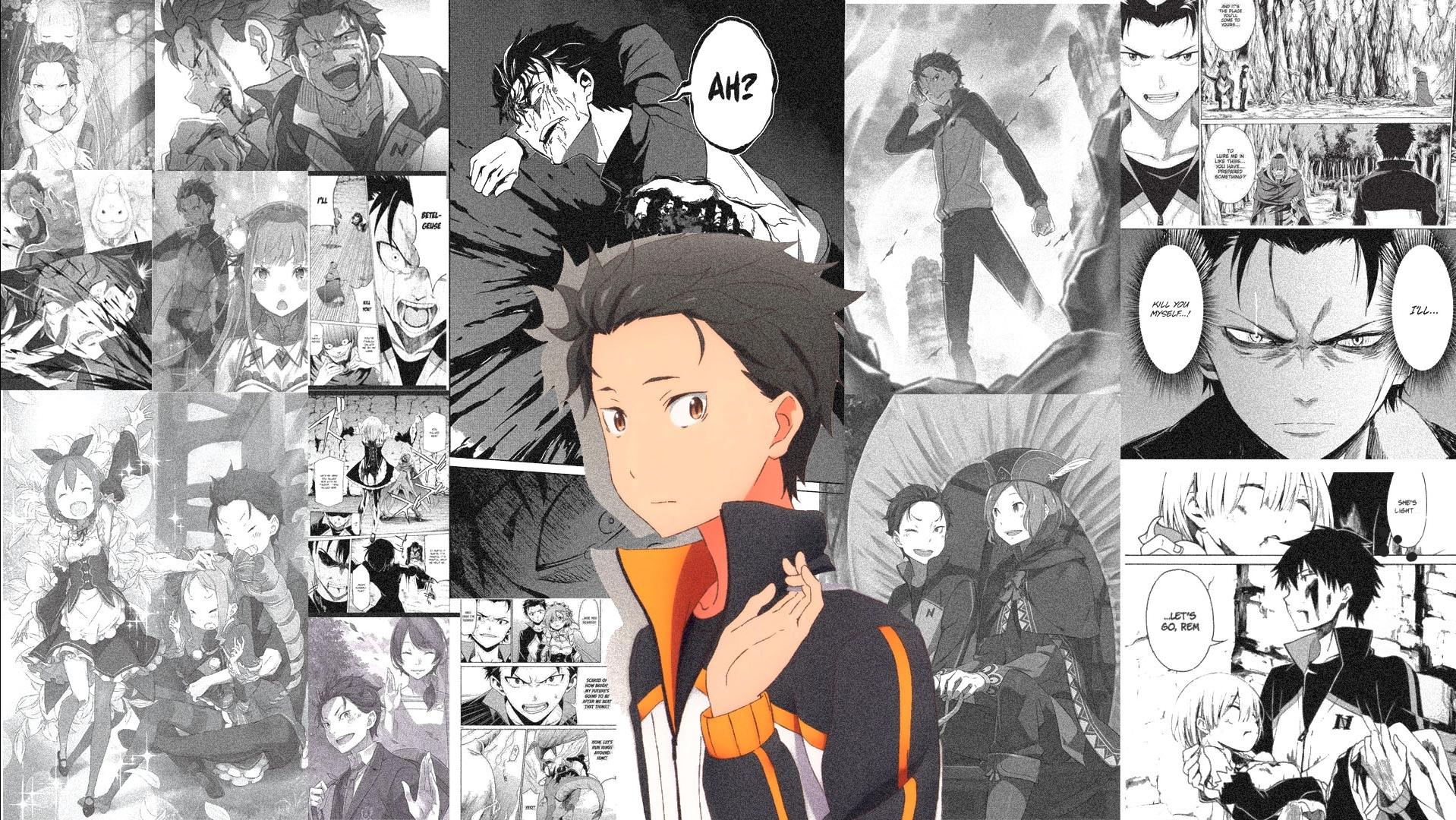 1918x1080 Media I Made This Subaru Natsuki Wallpaper At School : R Re_Zero