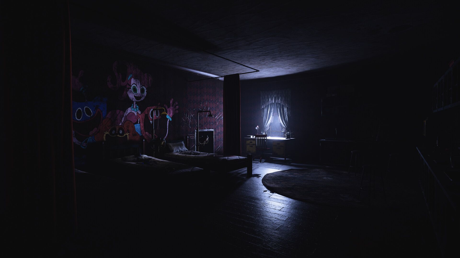 1920x1080 Poppy Playtime Game Dark Theme HD Wallpaper