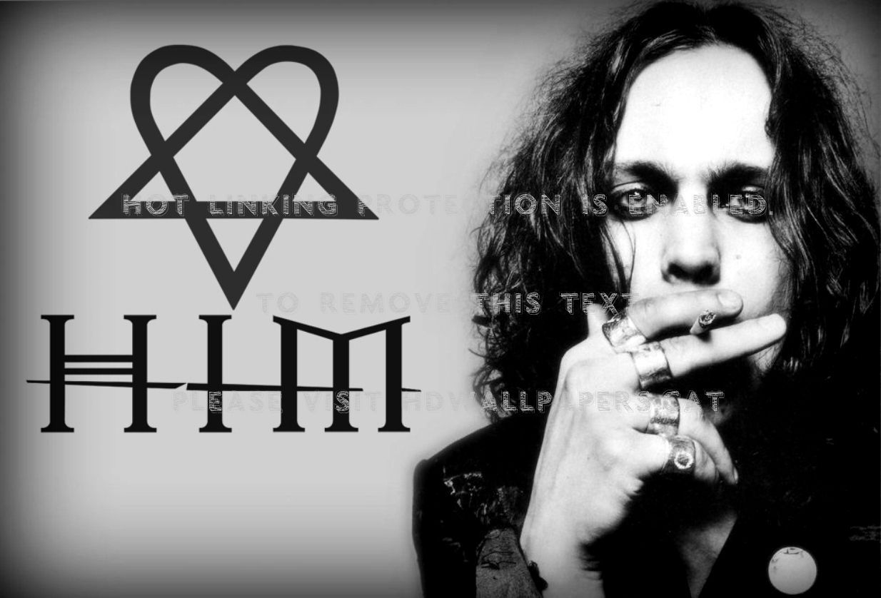 1234x838 HIM Band Wallpaper