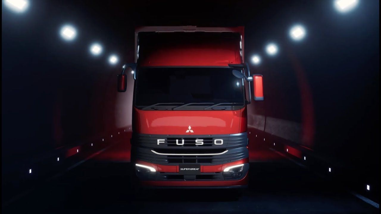 1280x720 The New Super Great Mitsubishi Fuso 12.8L Engine Revolutionizing Heavy Duty Vehicles