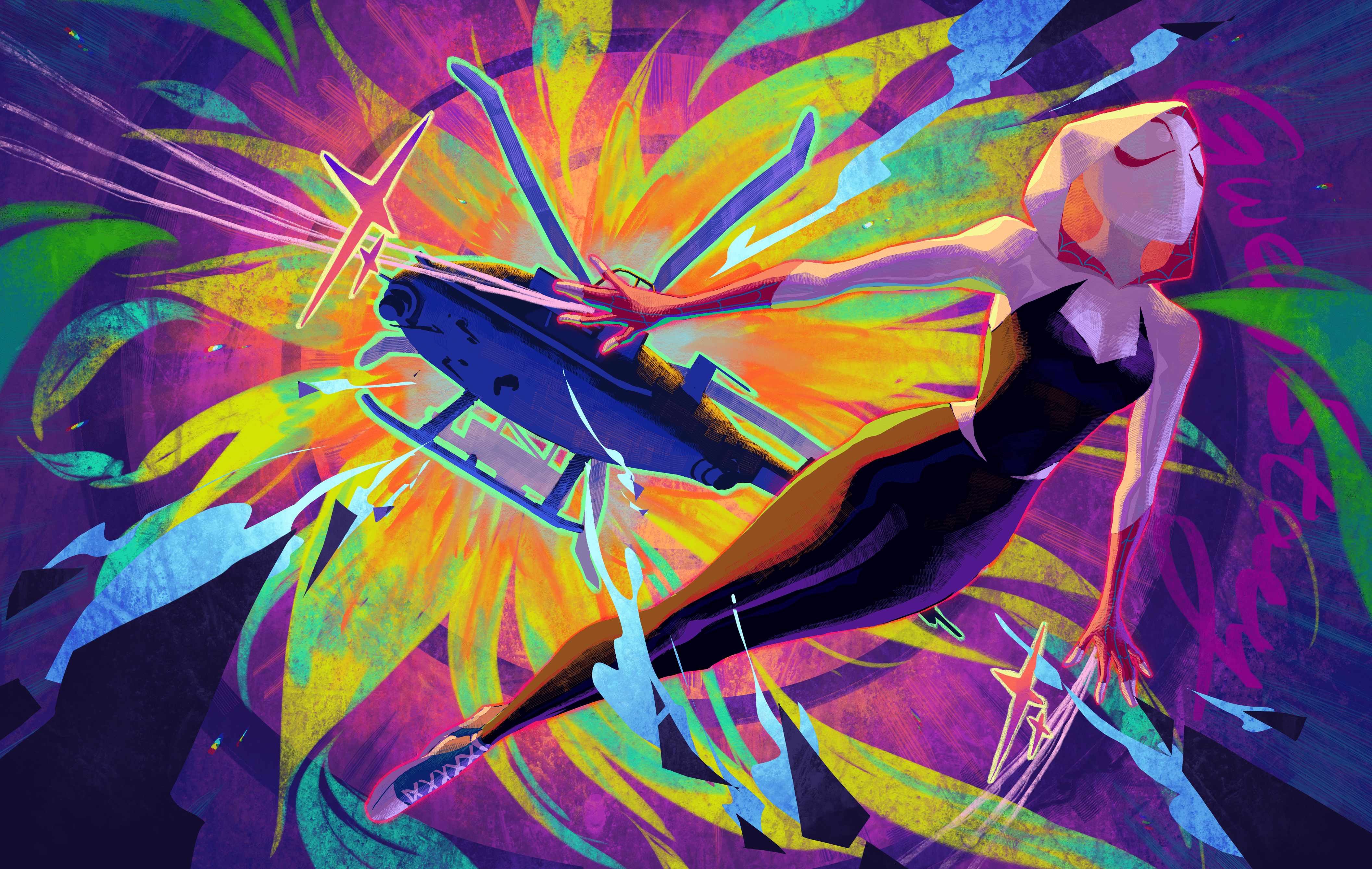 4225x2676 Gwen Stacy In Spider Man: Across The Spider Verse